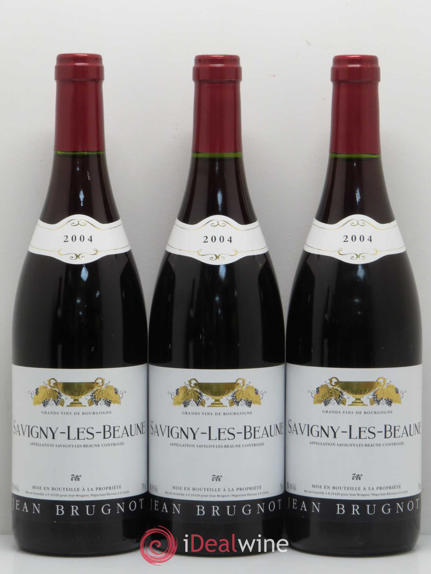 Savigny-lès-Beaune Jean Brugnot 2004 - Posten von 6 Flaschen - 1