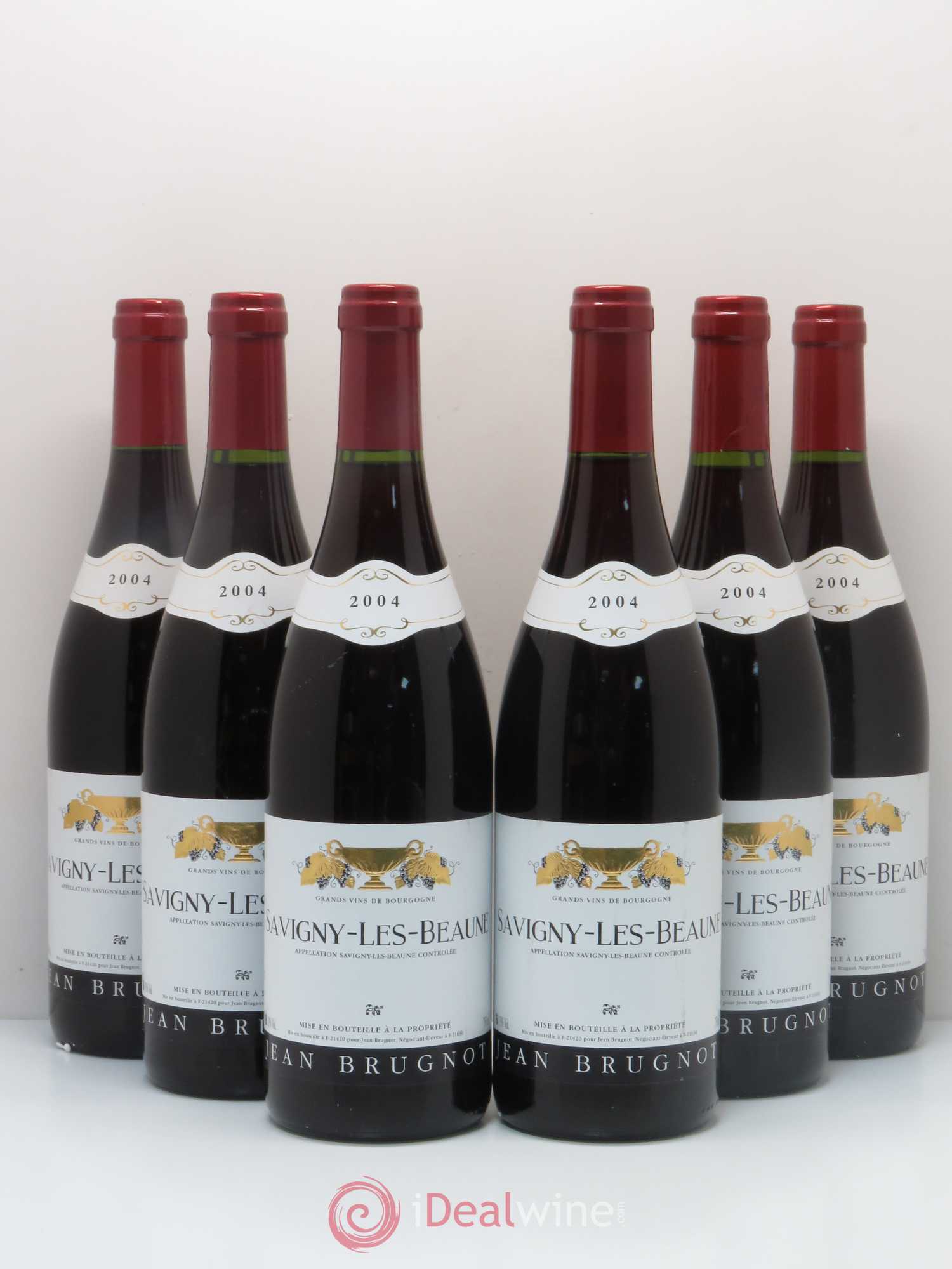Savigny-lès-Beaune Domaine Jean Brugnot (sans prix de réserve) 2004 - Posten von 6 Flaschen - 0