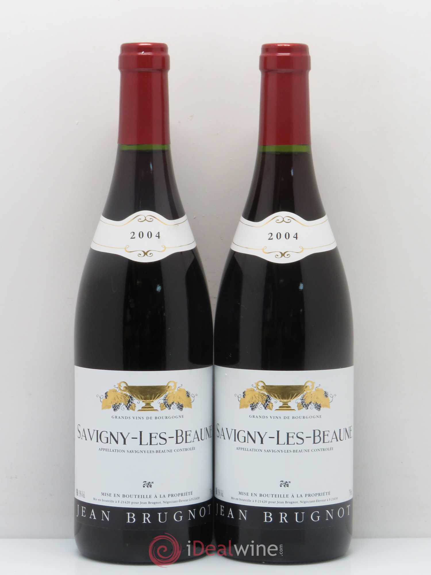 Savigny-lès-Beaune Domaine Jean Brugnot (sans prix de réserve) 2004 - Posten von 5 Flaschen - 2