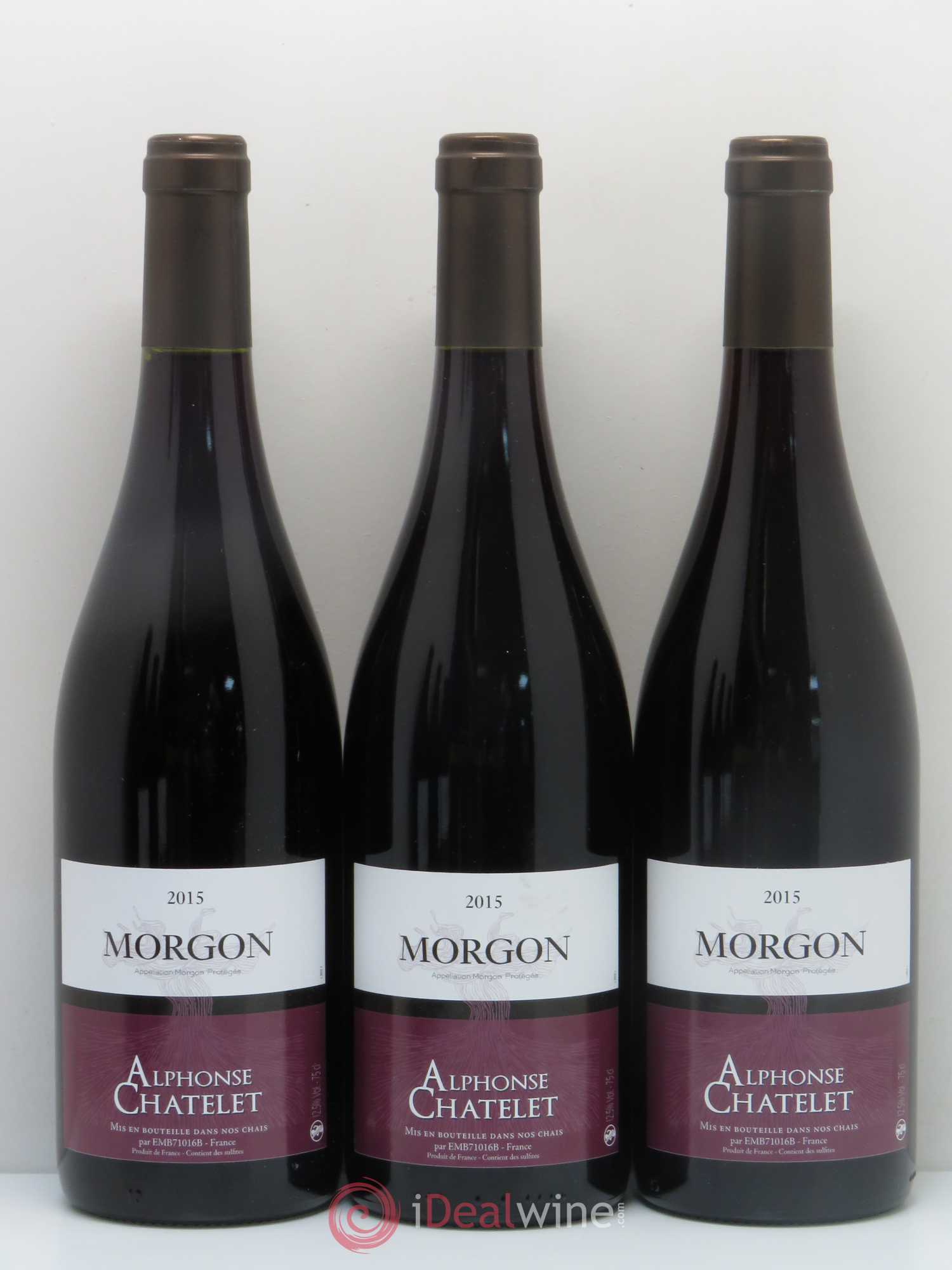 Morgon Domaine Chatelet 2015 - Posten von 6 Flaschen - 1