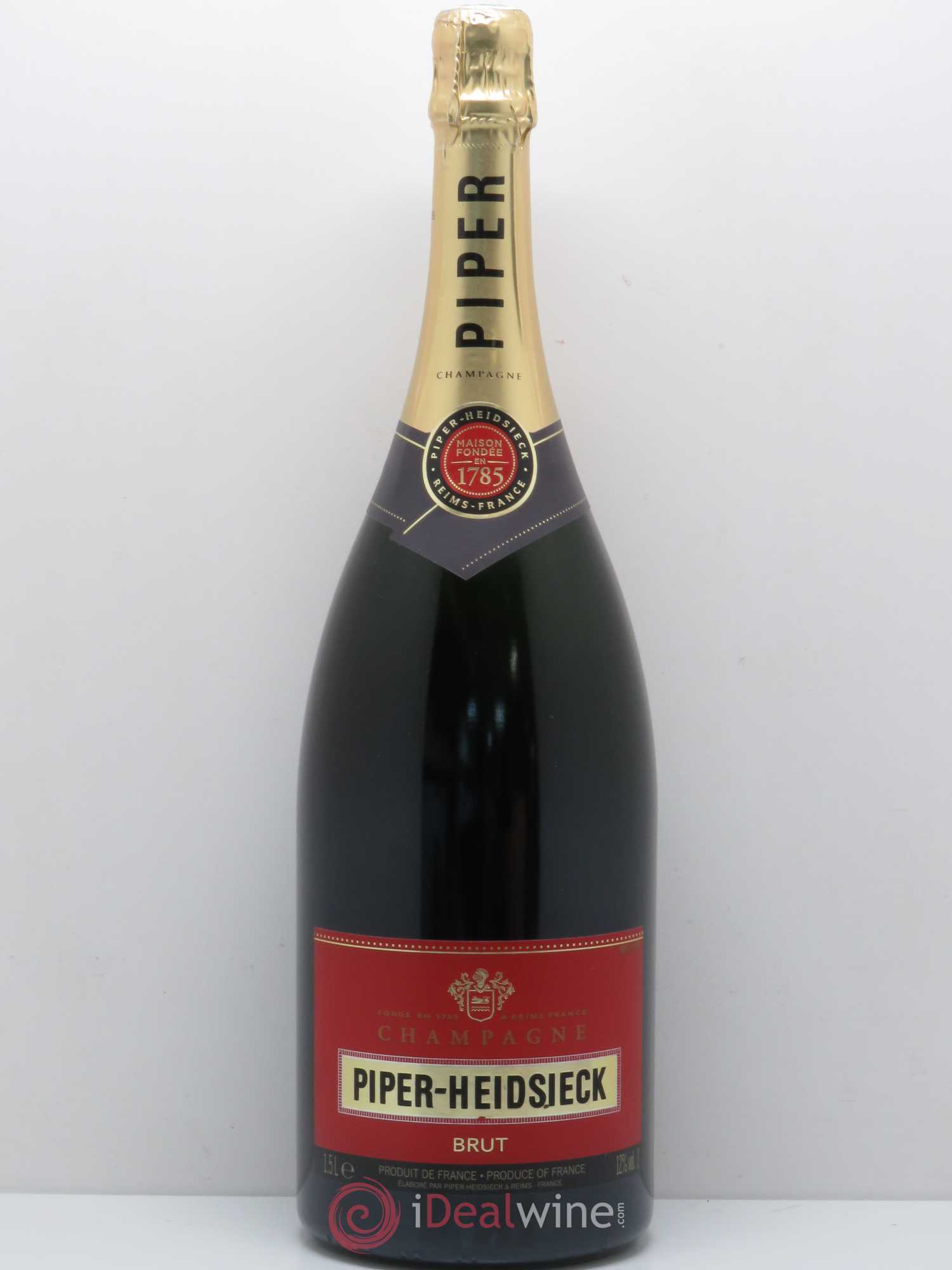 Champagne Champagne Piper Heidsieck Brut (sans prix de réserve) - Posten von 1 Magnum - 0