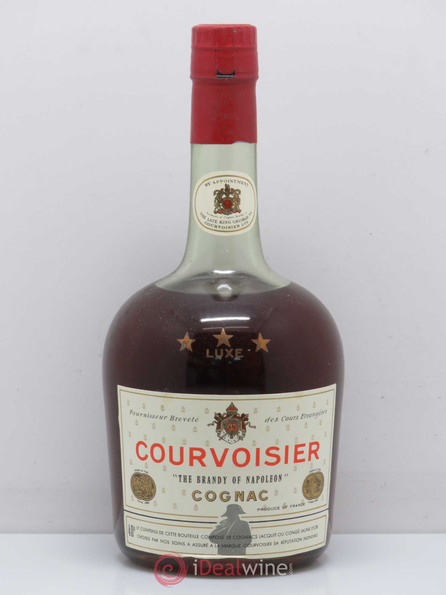 Cognac Courvoisier Luxe 3 etoiles - Posten von 1 Flasche - 0