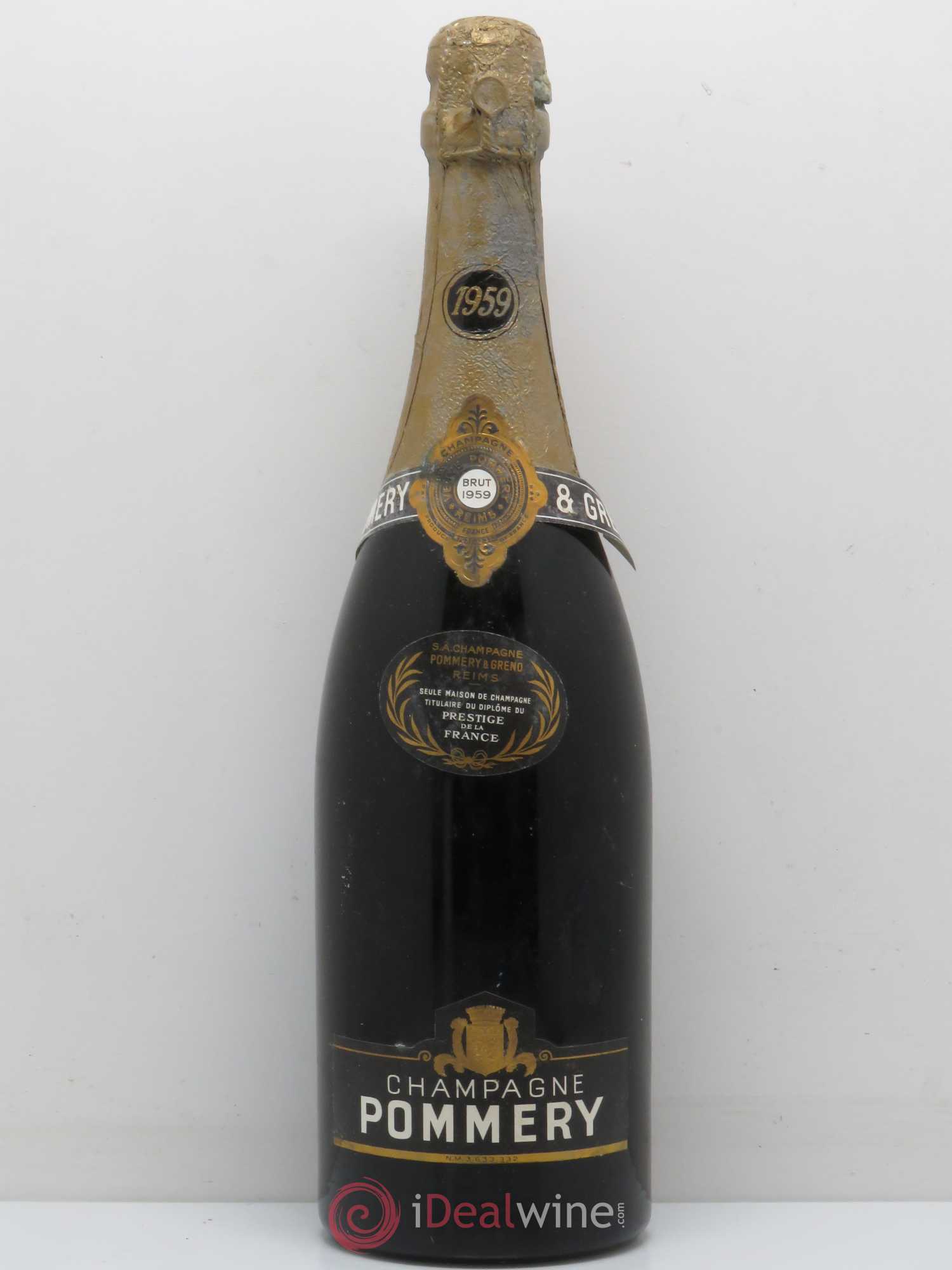 Brut Pommery 1959 - Lot de 1 bouteille - 0