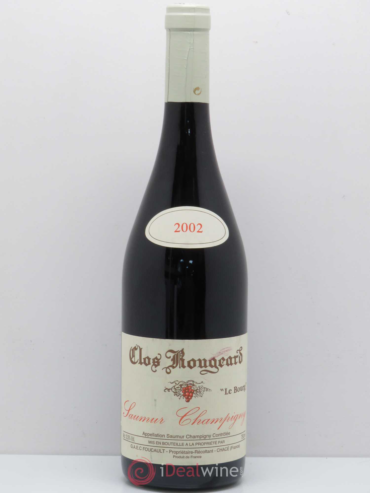Saumur-Champigny Le Bourg Clos Rougeard 2002 - Lot de 1 bouteille - 0