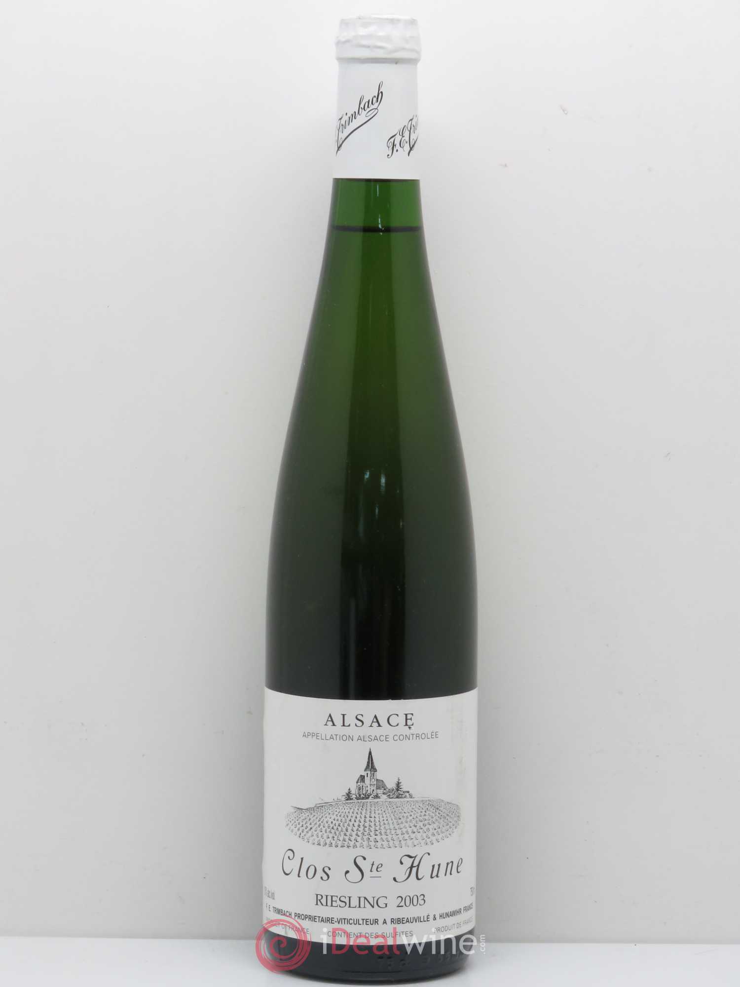 Alsace Riesling Clos Sainte-Hune Trimbach (Domaine) 2003 - Lot de 1 bouteille - 0