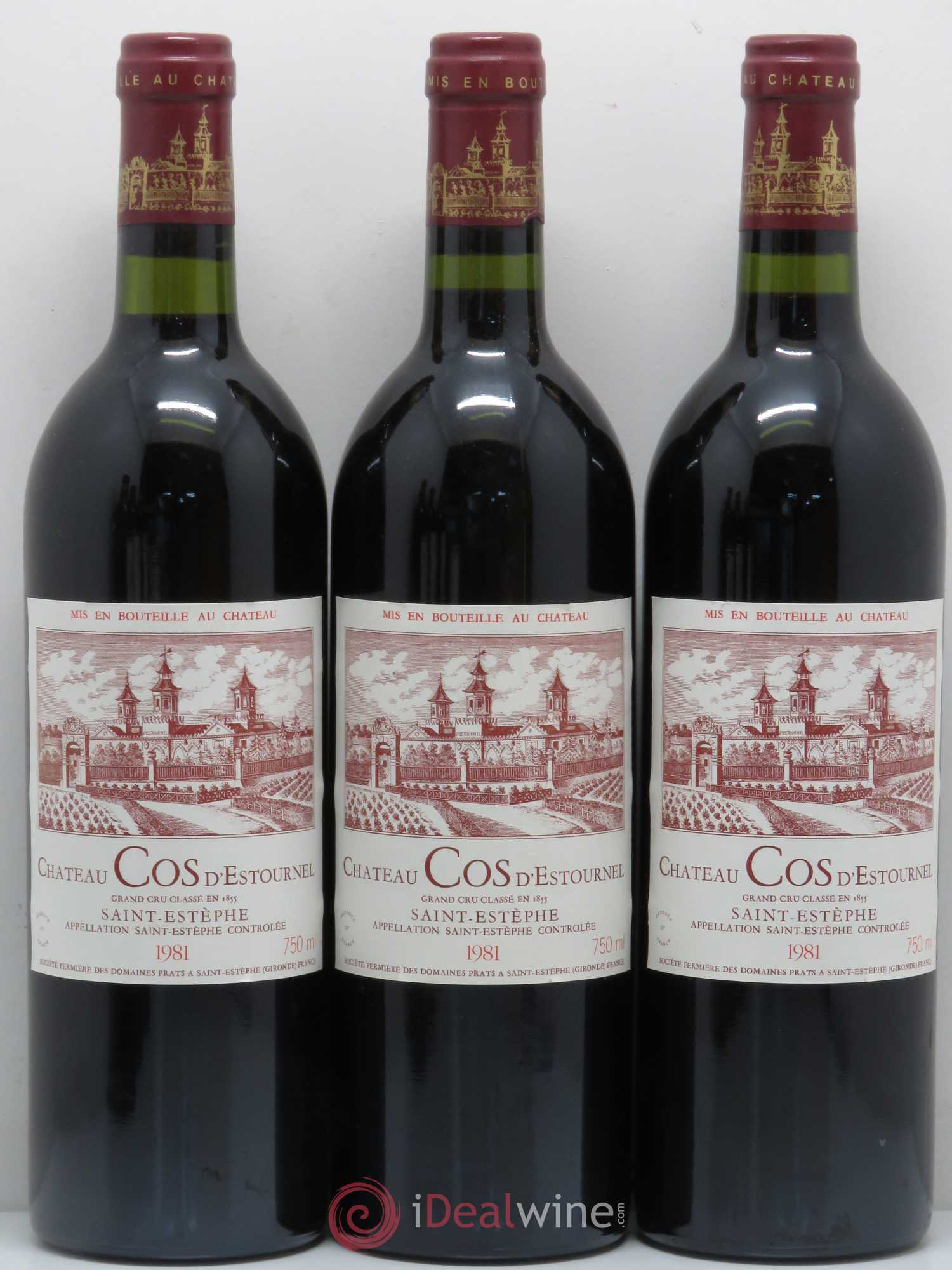 Cos d'Estournel 2ème Grand Cru Classé 1981 - Lot de 6 bouteilles - 2