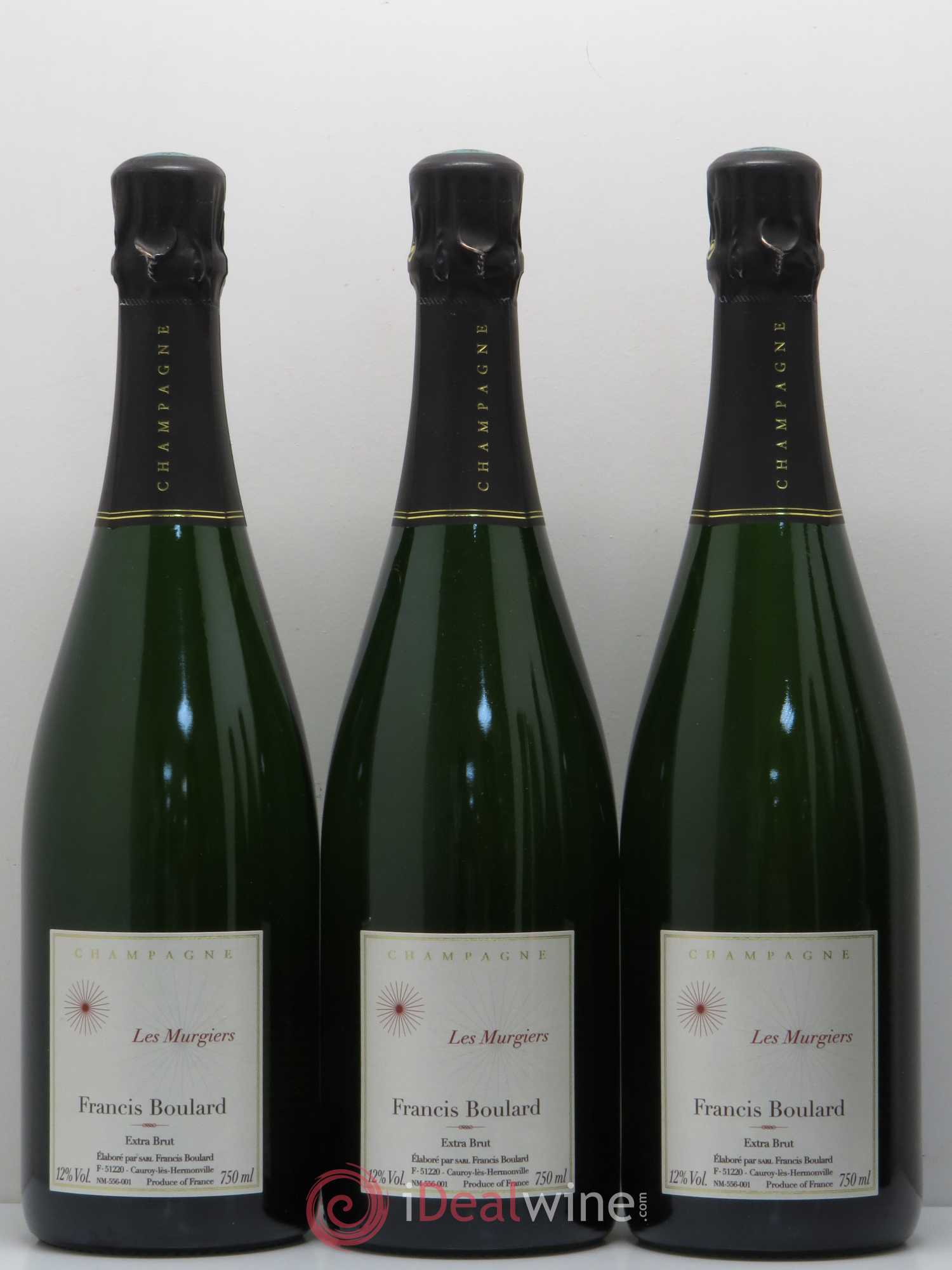 Les Murgiers Blanc de Noirs Extra-Brut Francis Boulard - Lot de 6 bouteilles - 1