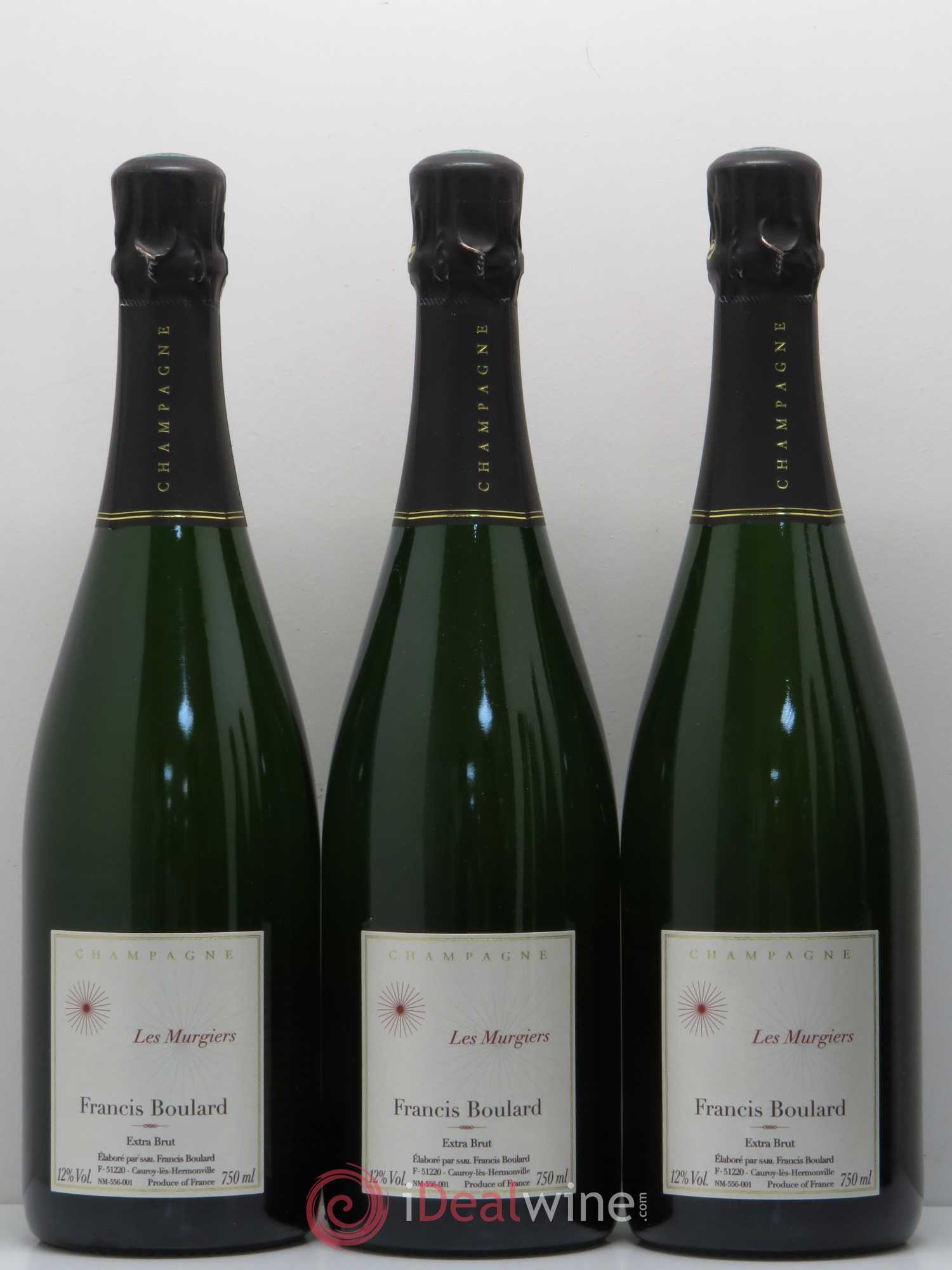 Les Murgiers Blanc de Noirs Extra-Brut Francis Boulard - Lot de 6 bouteilles - 2