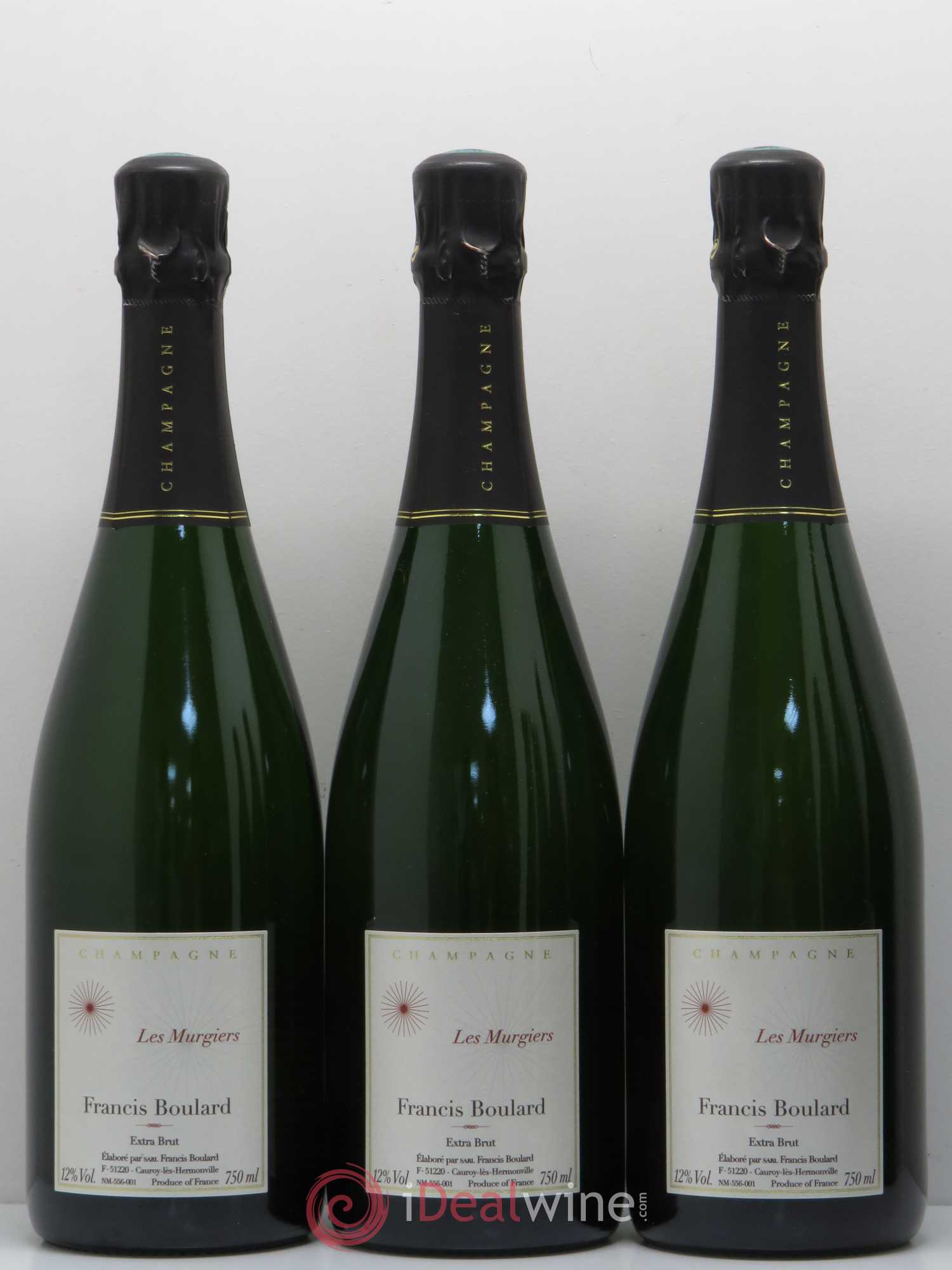 Les Murgiers Blanc de Noirs Extra-Brut Francis Boulard - Lot de 6 bouteilles - 2