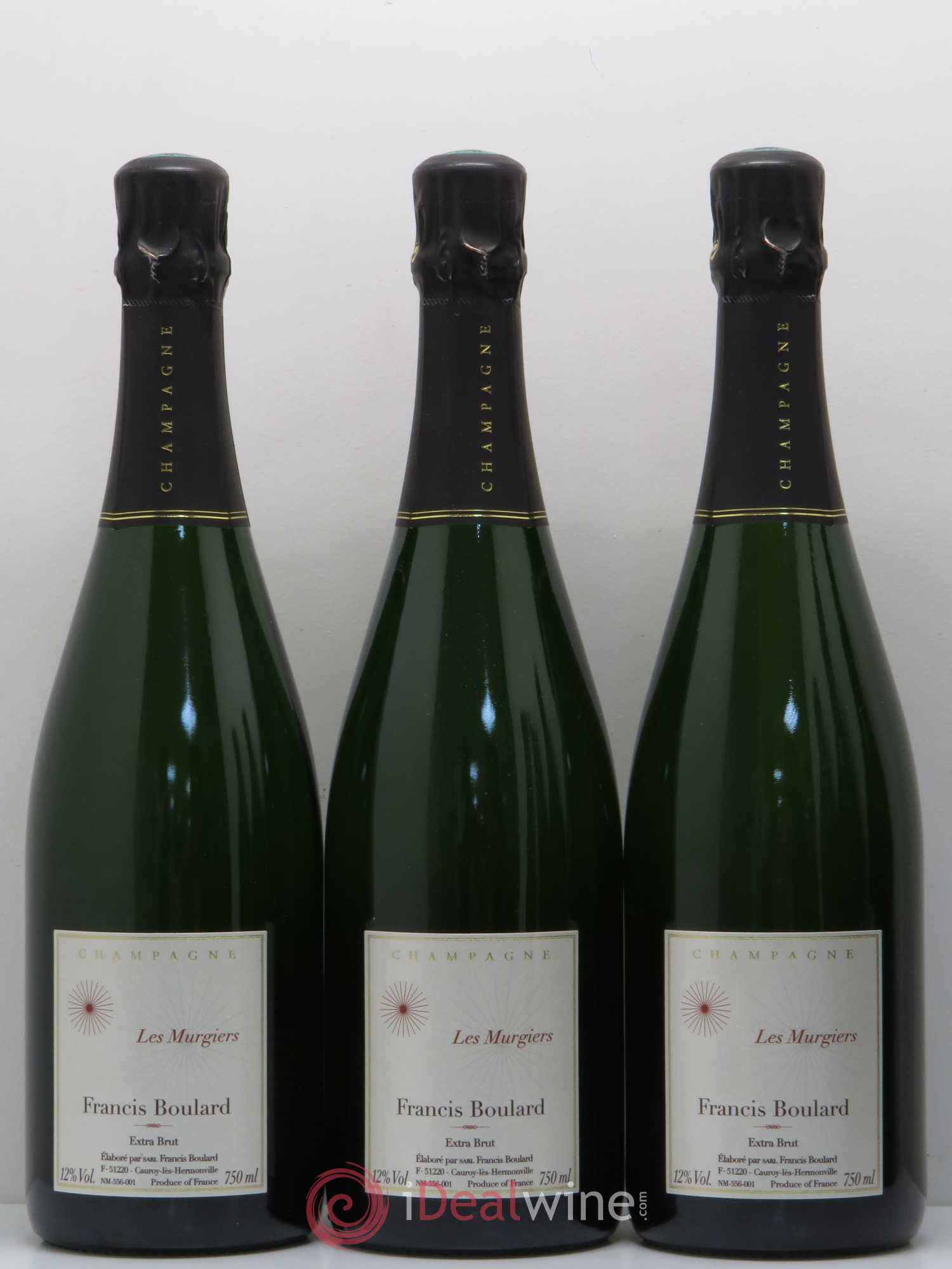 Les Murgiers Blanc de Noirs Extra-Brut Francis Boulard - Lot de 6 bouteilles - 2