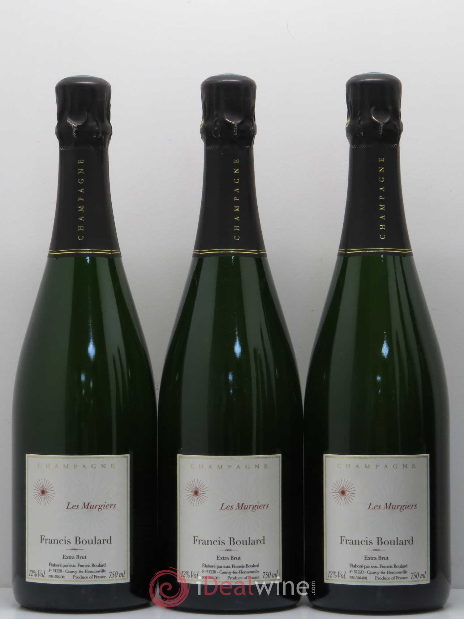 Les Murgiers Blanc de Noirs Extra-Brut Francis Boulard - Lot de 6 bouteilles - 1