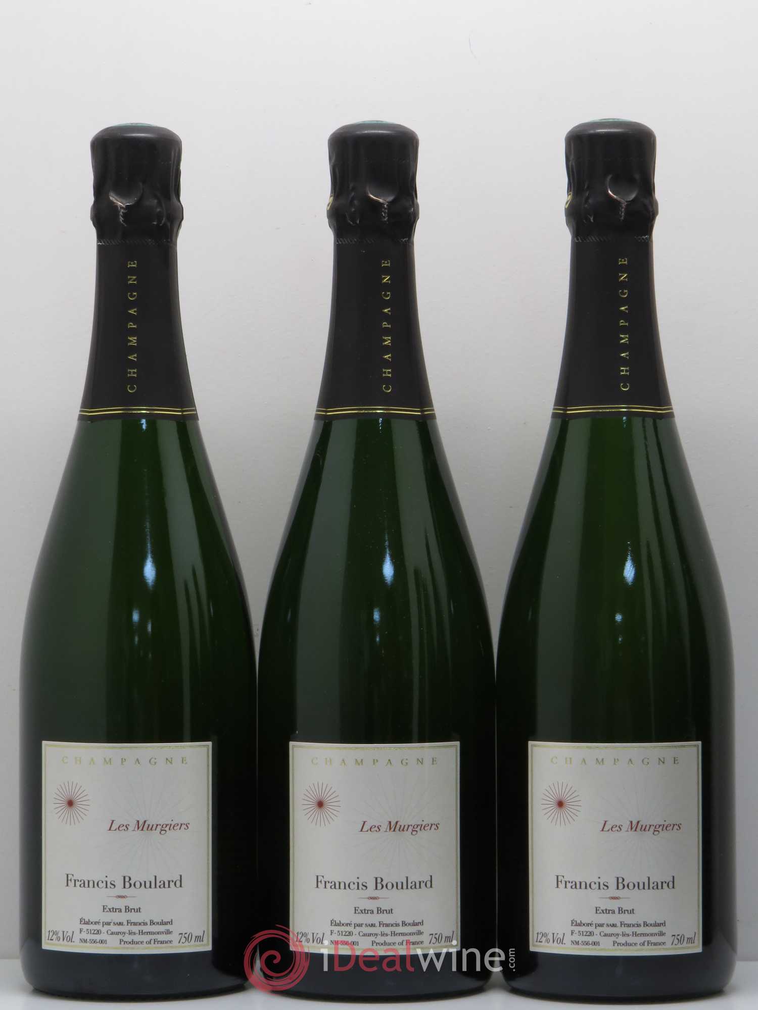 Les Murgiers Blanc de Noirs Extra-Brut Francis Boulard - Lot de 6 bouteilles - 2