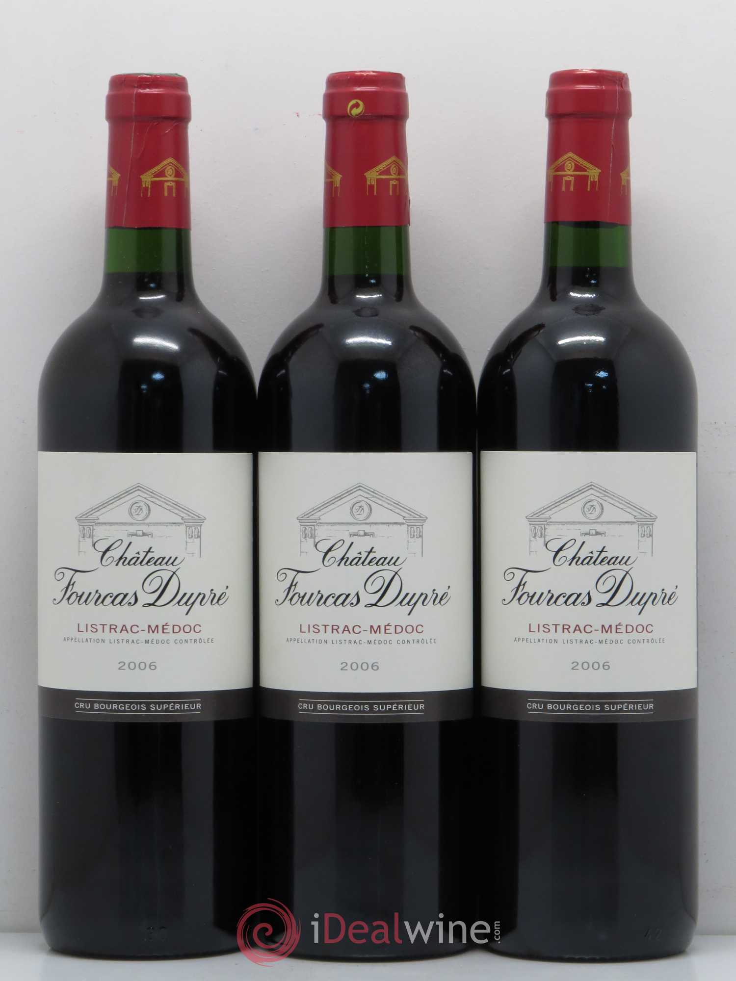Château Fourcas Dupré 2006 - Lot de 3 bouteilles - 0