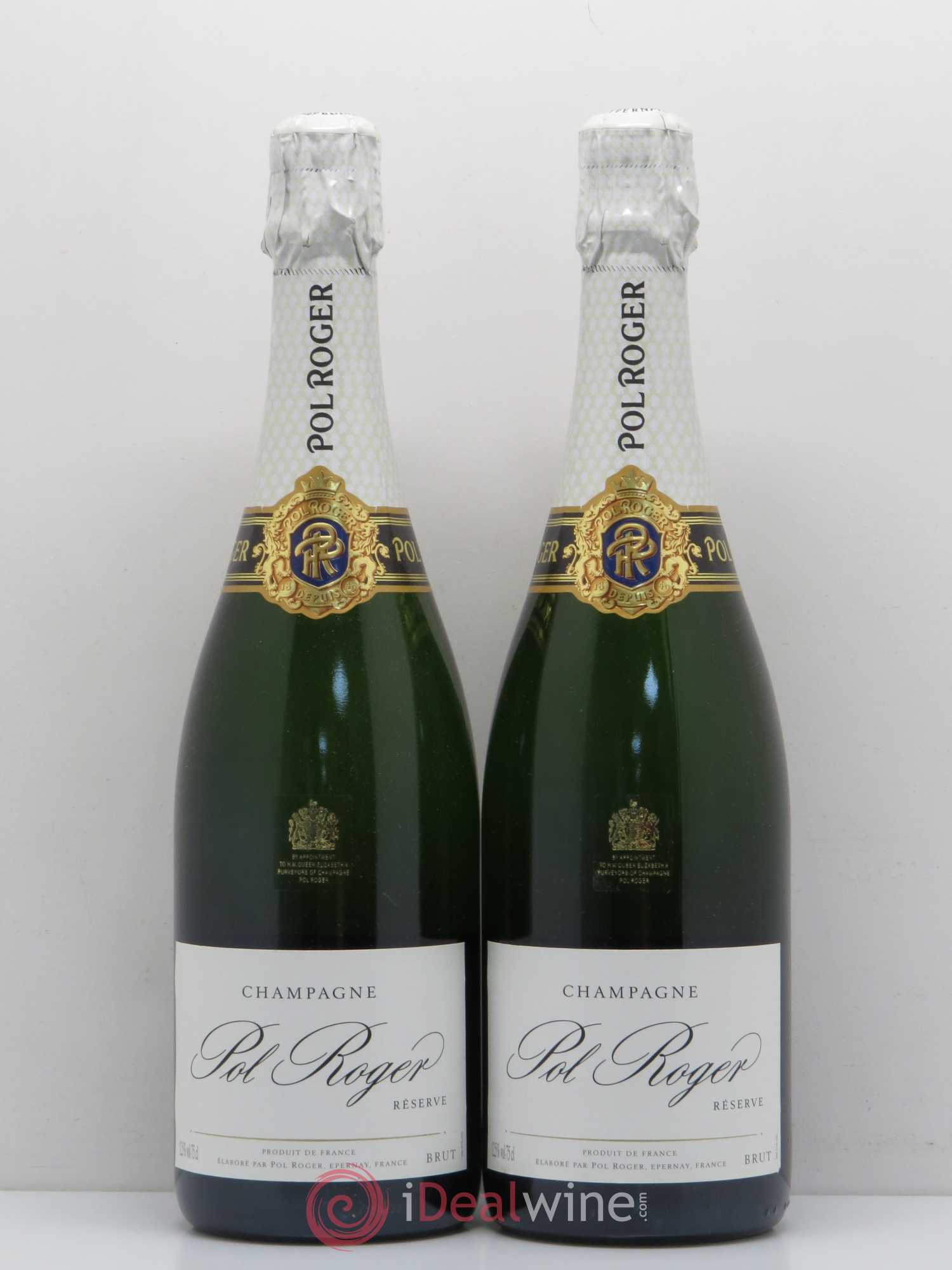 Brut Réserve Pol Roger - Lot de 2 bouteilles - 0