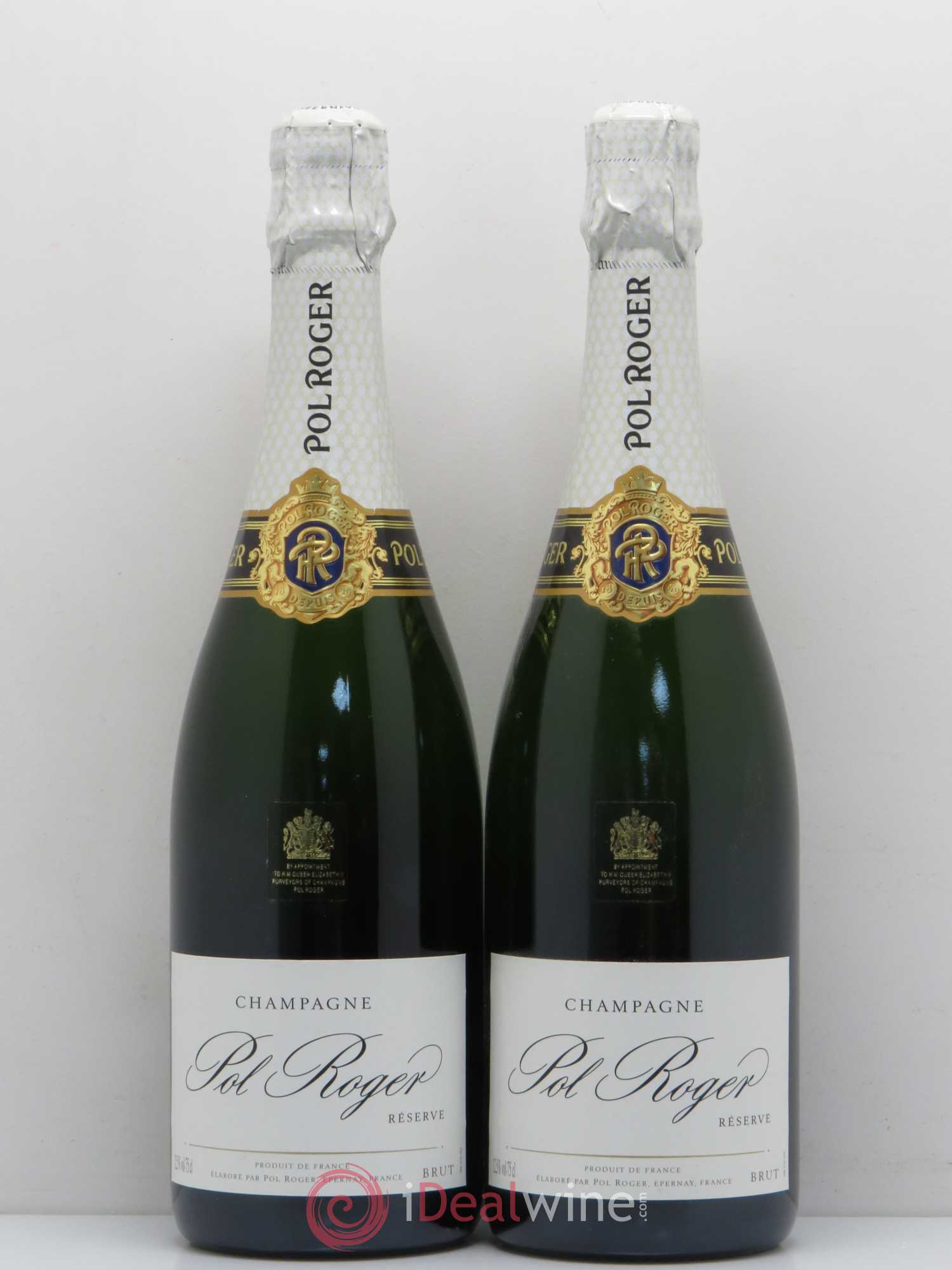 Brut Réserve Pol Roger - Lot de 2 bouteilles - 0