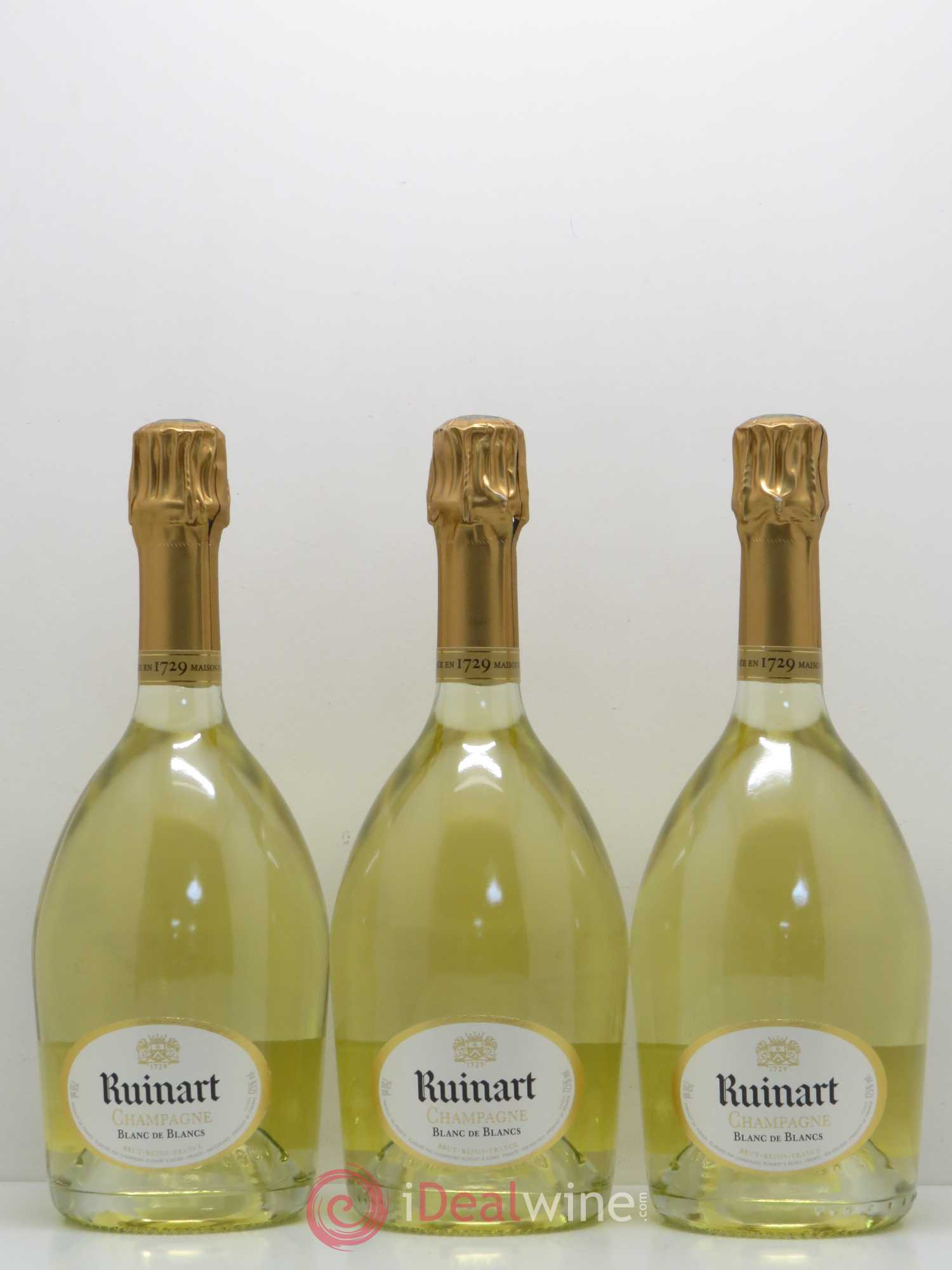 Blanc de Blancs Brut Ruinart - Lot de 3 bouteilles - 0