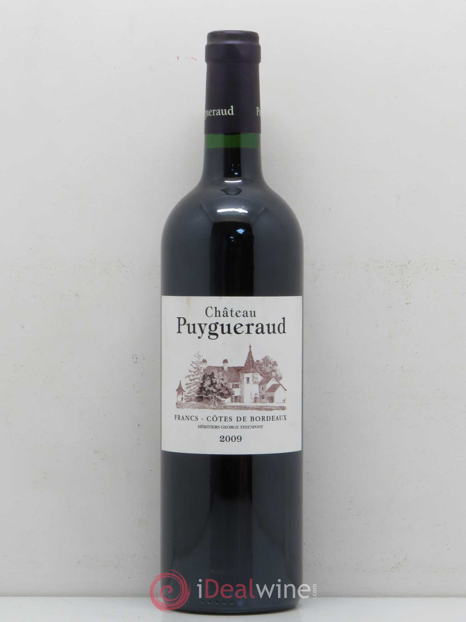 Château Puygueraud 2009 - Lot de 1 bouteille - 0