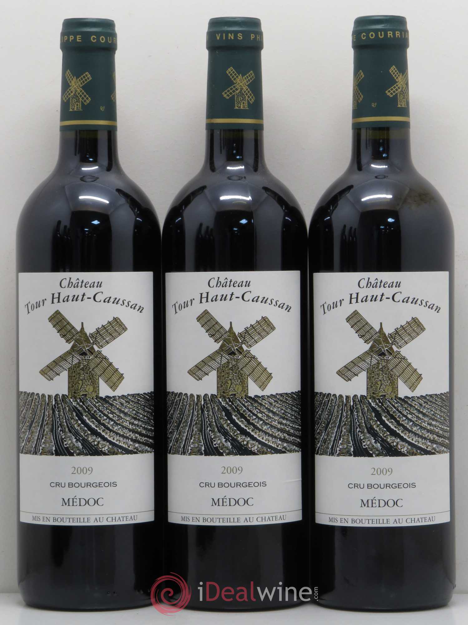 Château Tour Haut-Caussan Cru Bourgeois 2009 - Lot de 6 bouteilles - 1