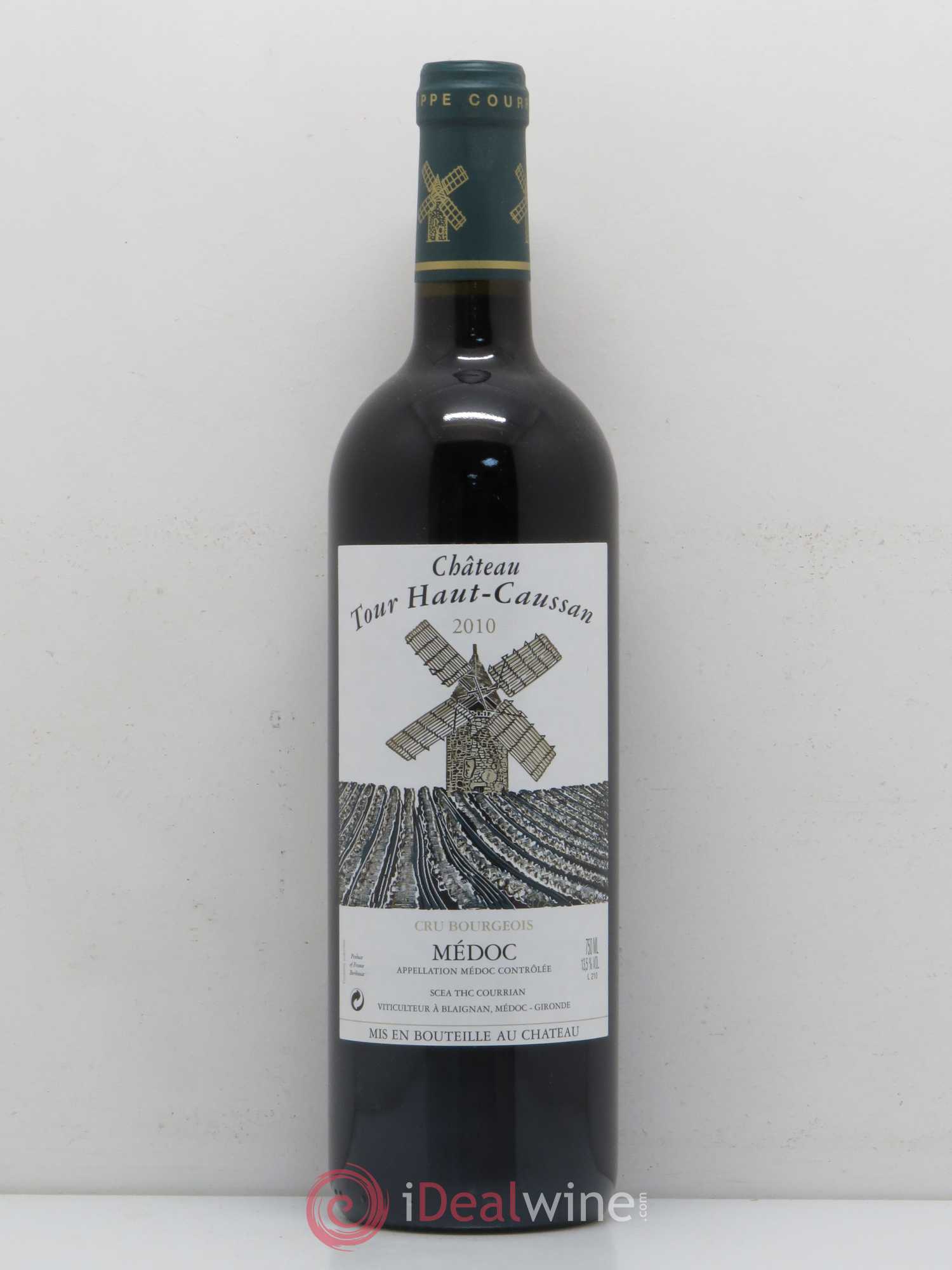 Château Tour Haut-Caussan Cru Bourgeois 2010 - Lot de 1 bouteille - 0