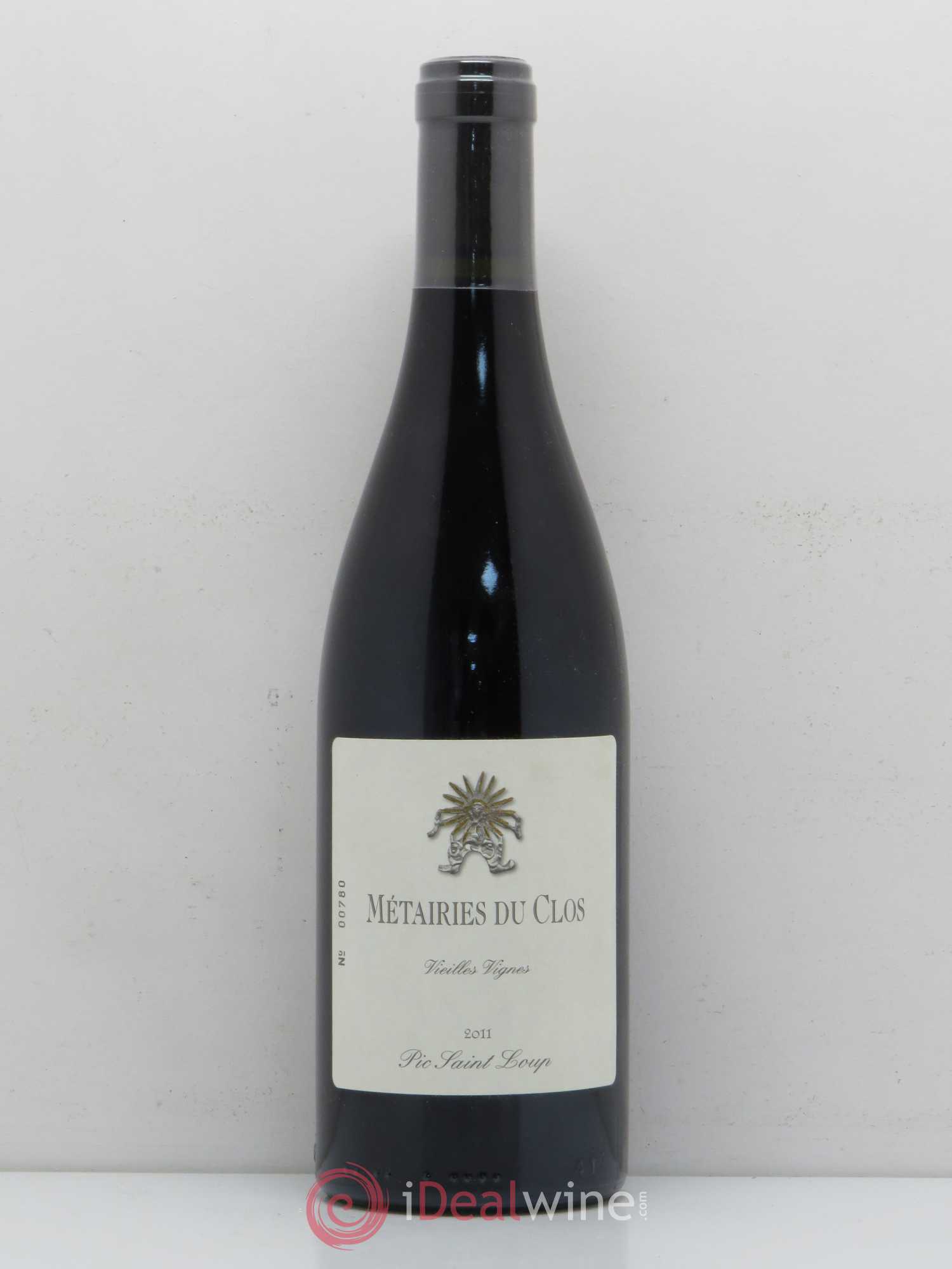 Coteaux du Languedoc Pic Saint-Loup Métairies du Clos Vieilles Vignes 2011 - Posten von 1 Flasche - 0
