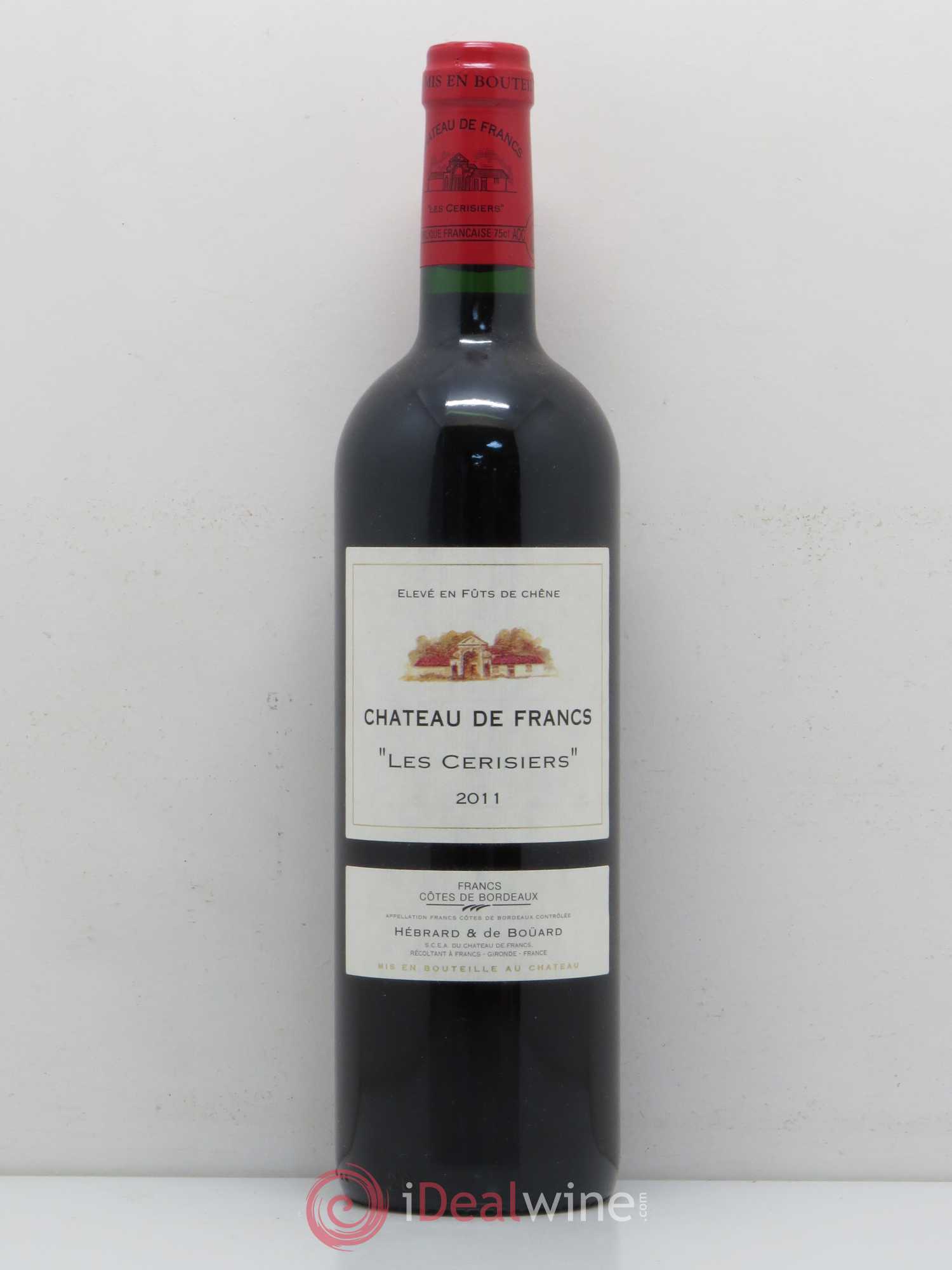 Château de Francs - Les Cerisiers 2011 - Lot de 1 bouteille - 0