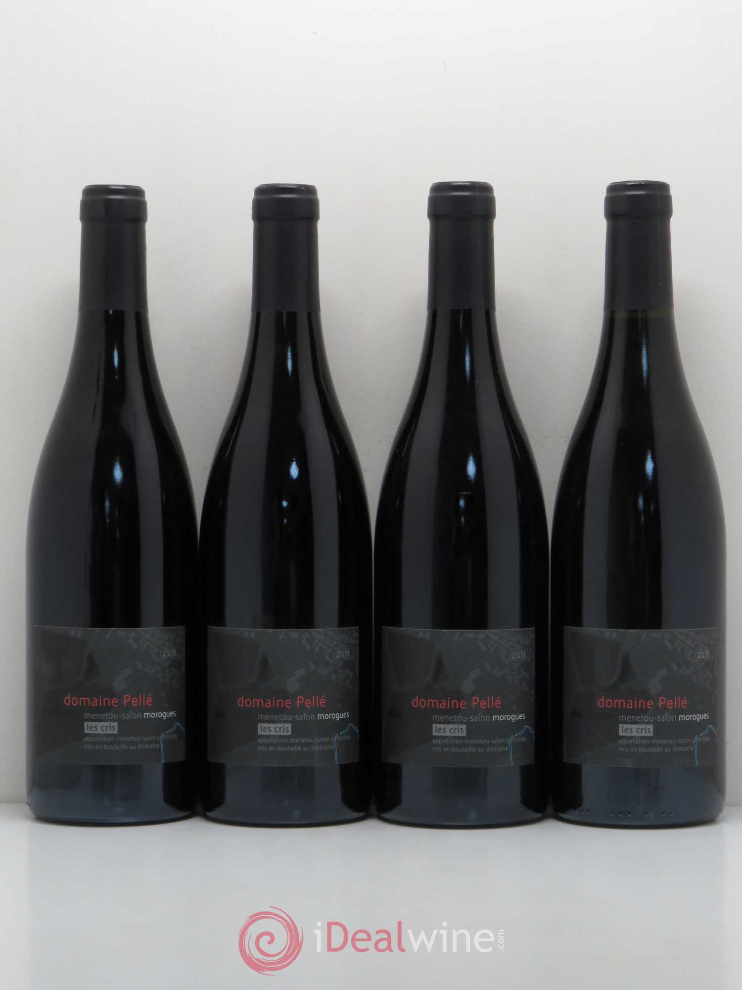 Menetou-Salon Morogues Domaine Henry Pellé Les Cris 2011 - Lot de 4 bouteilles - 0