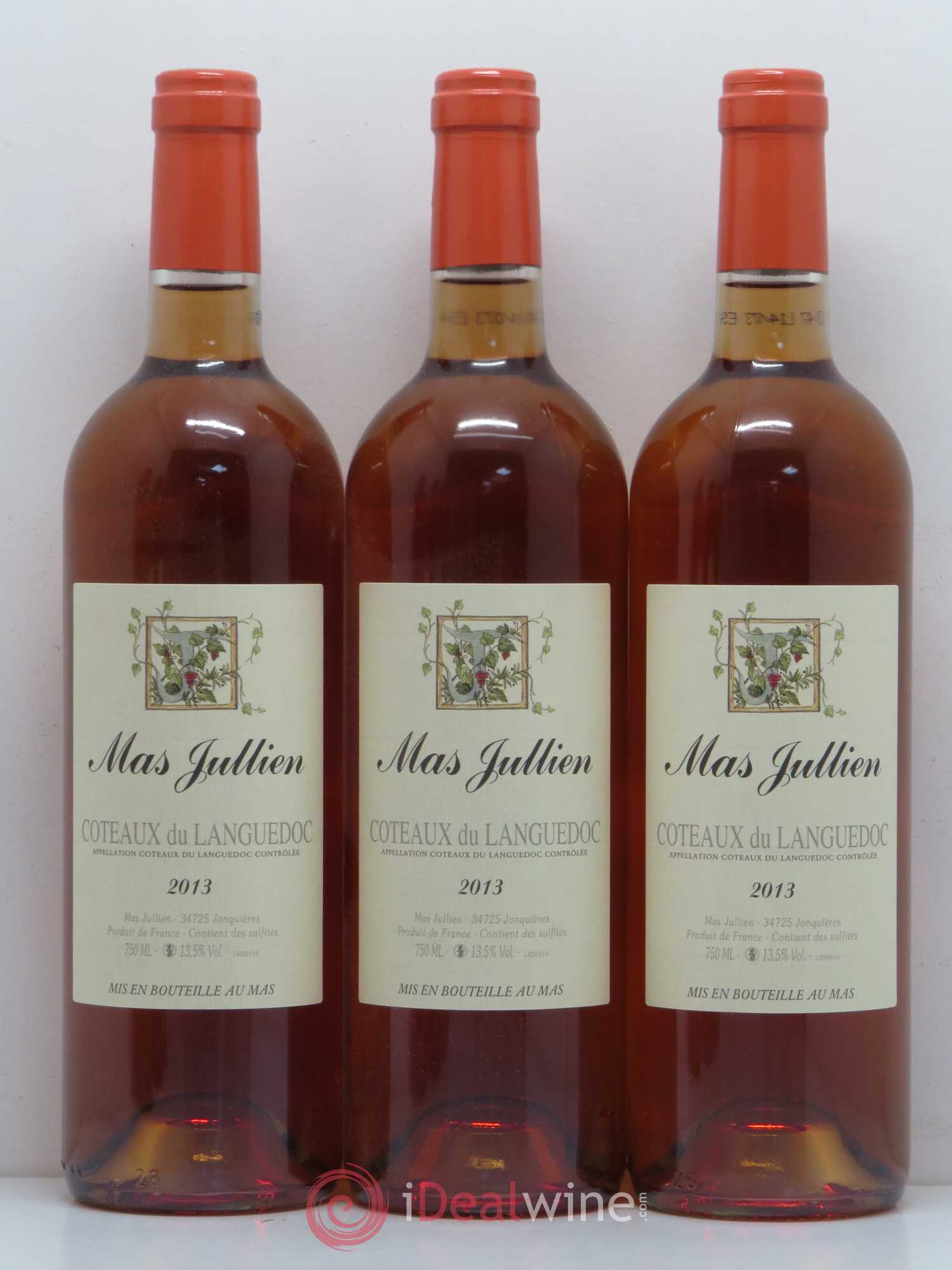 Languedoc Mas Jullien Olivier Jullien 2013 - Lot de 6 bouteilles - 1