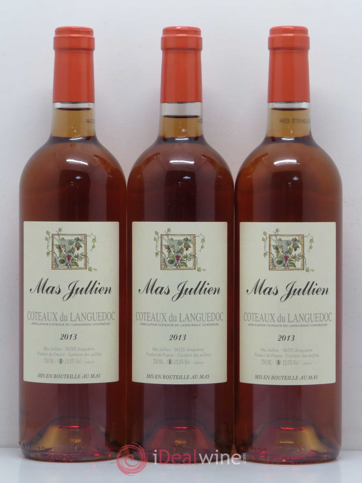 Languedoc Mas Jullien Olivier Jullien 2013 - Lot de 6 bouteilles - 2