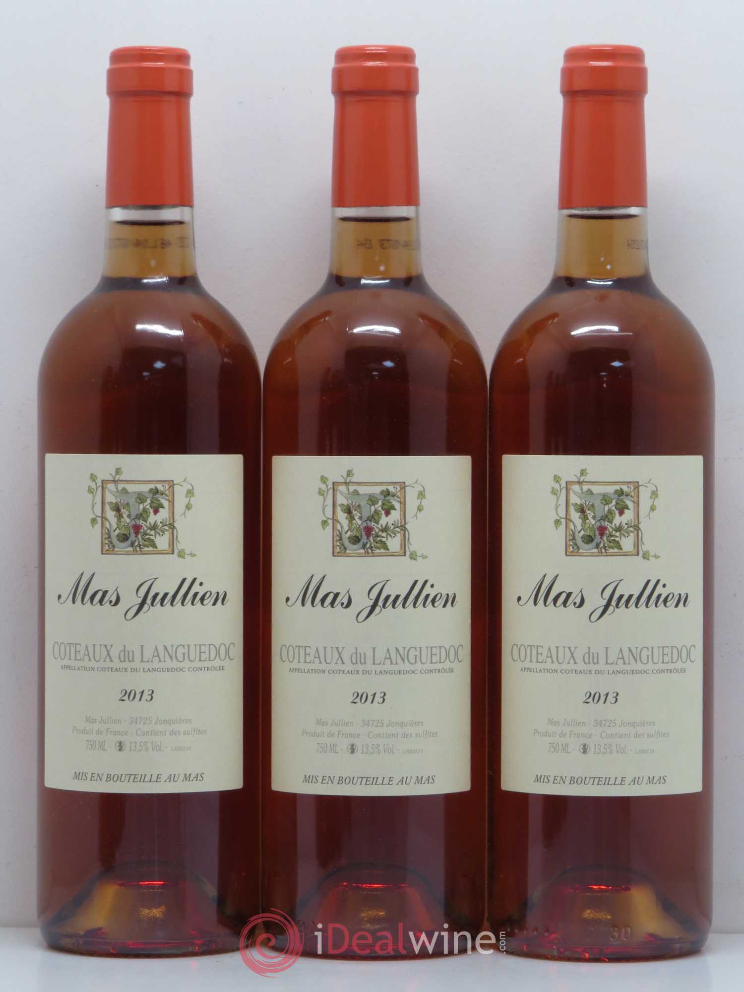 Languedoc Mas Jullien Olivier Jullien 2013 - Lot de 6 bouteilles - 1