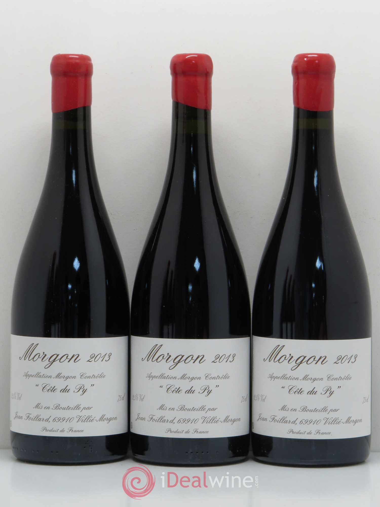 Morgon Côte du Py Jean Foillard 2013 - Lot de 6 bouteilles - 1