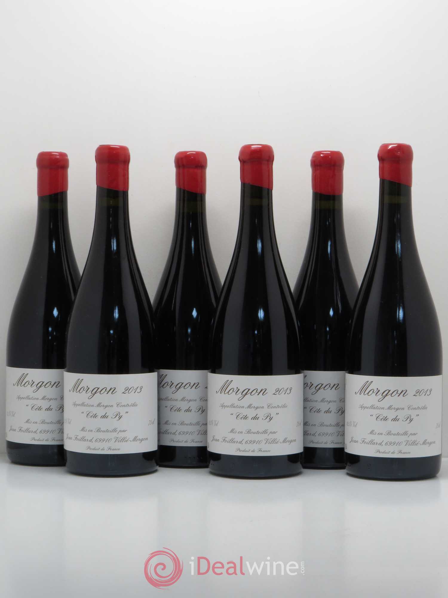 Morgon Côte du Py Jean Foillard 2013 - Lot de 6 bouteilles - 0