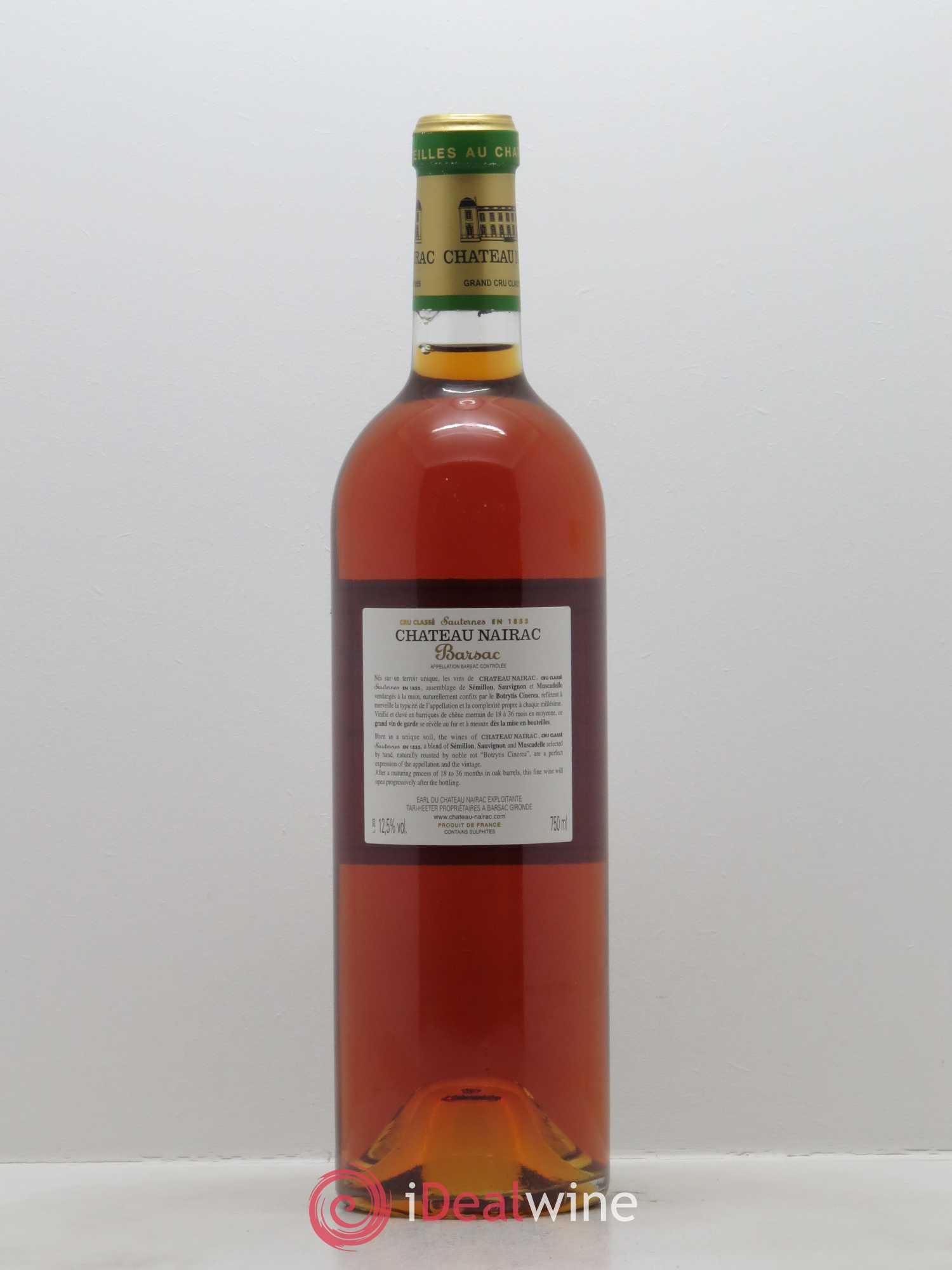 Château Nairac 2ème Grand Cru Classé 2003 - Lotto di 1 bottiglia - 1