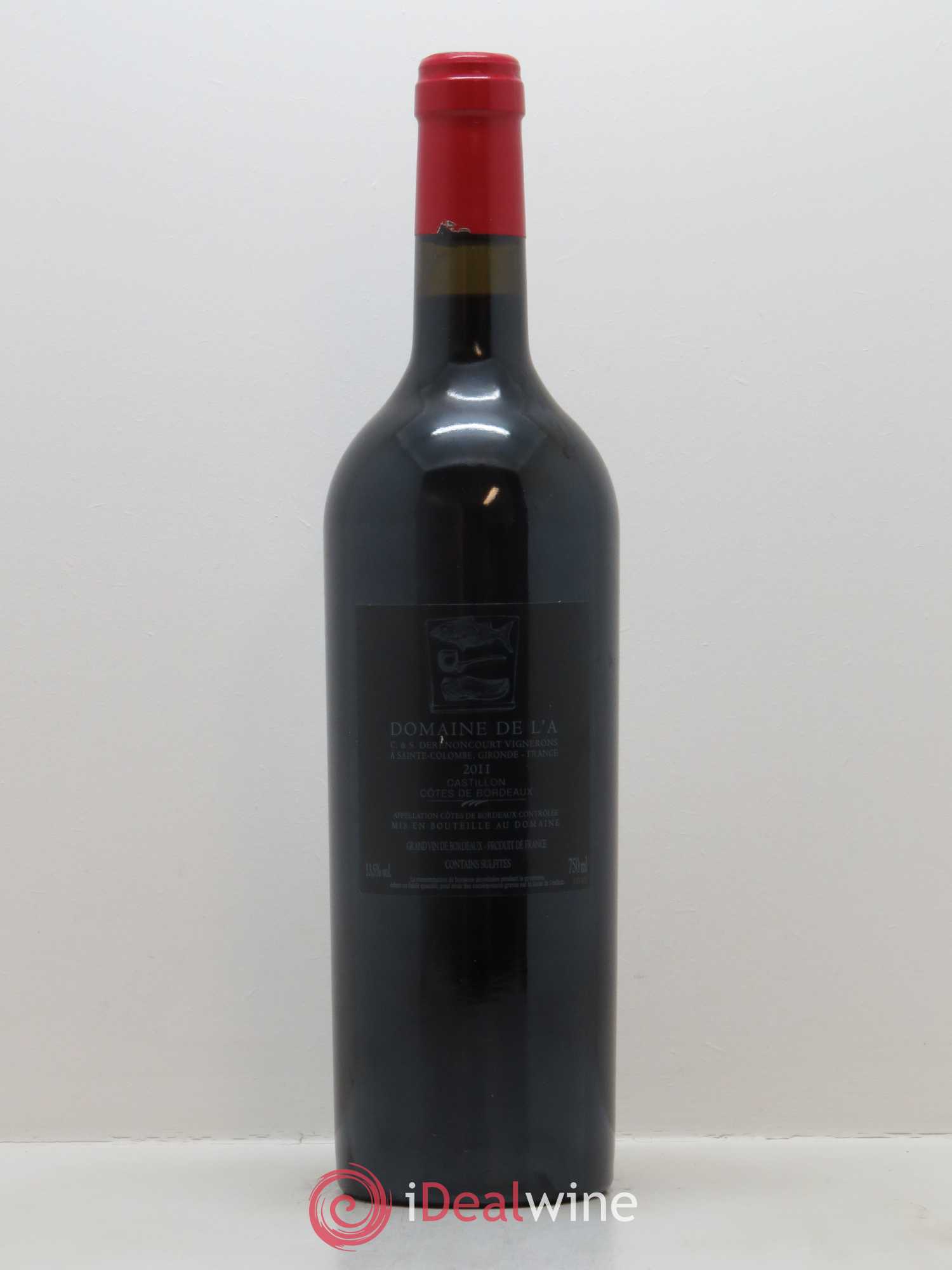 Domaine de l'A 2011 - Lot de 1 bouteille - 1