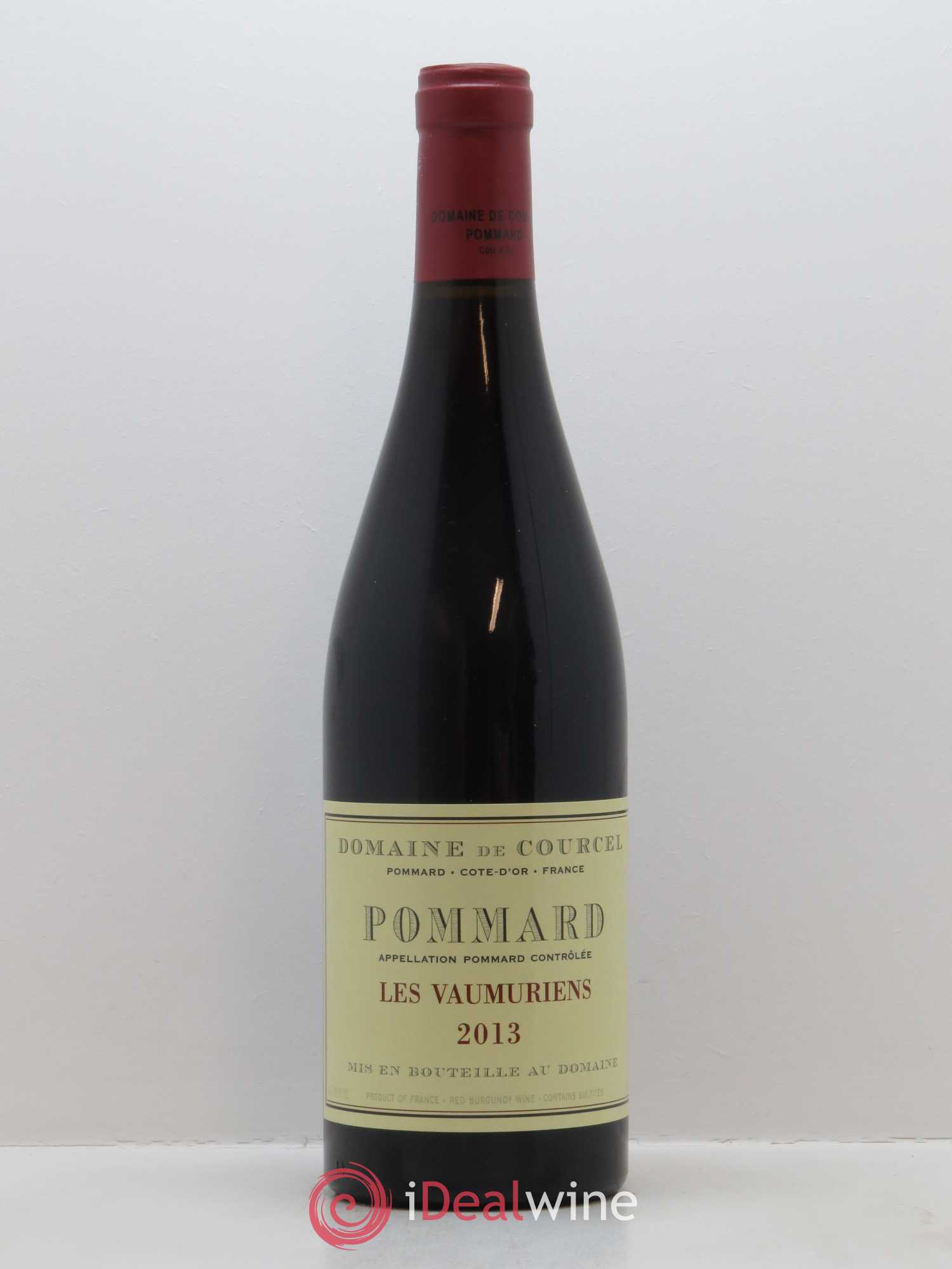 Pommard Les Vaumuriens de Courcel (Domaine) 2013 - Lot de 1 bouteille - 0
