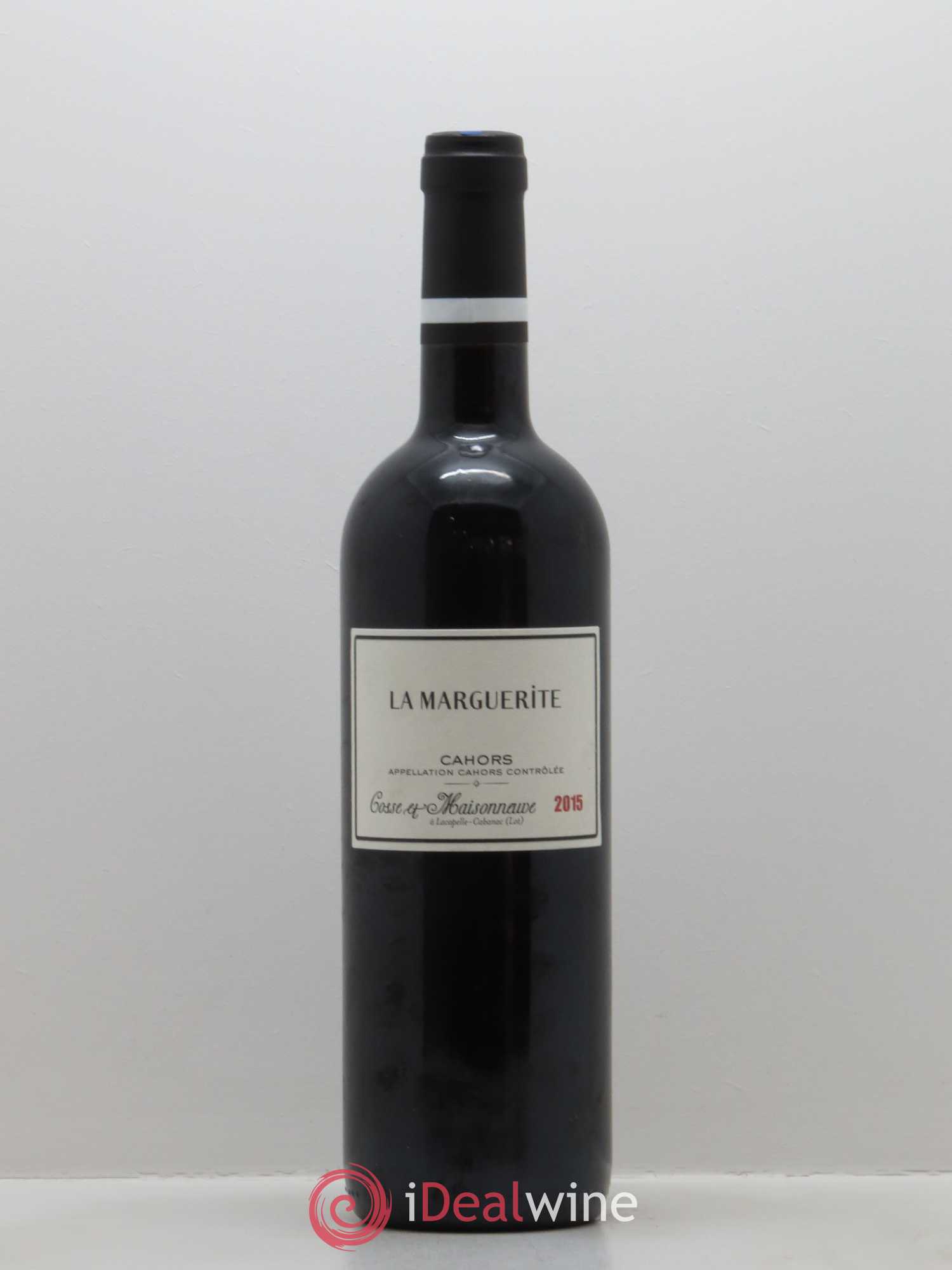Cahors La Marguerite Cosse-Maisonneuve (Domaine) 2015 - Lot de 1 bouteille - 0