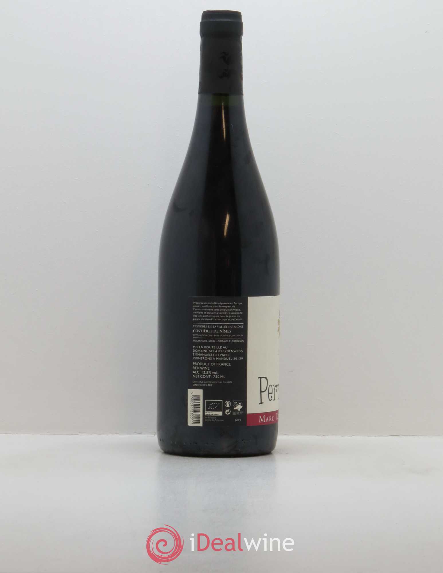 Costières de Nîmes Marc Kreydenweiss Perrières Marc Kreydenweiss 2013 - Lot de 1 bouteille - 1