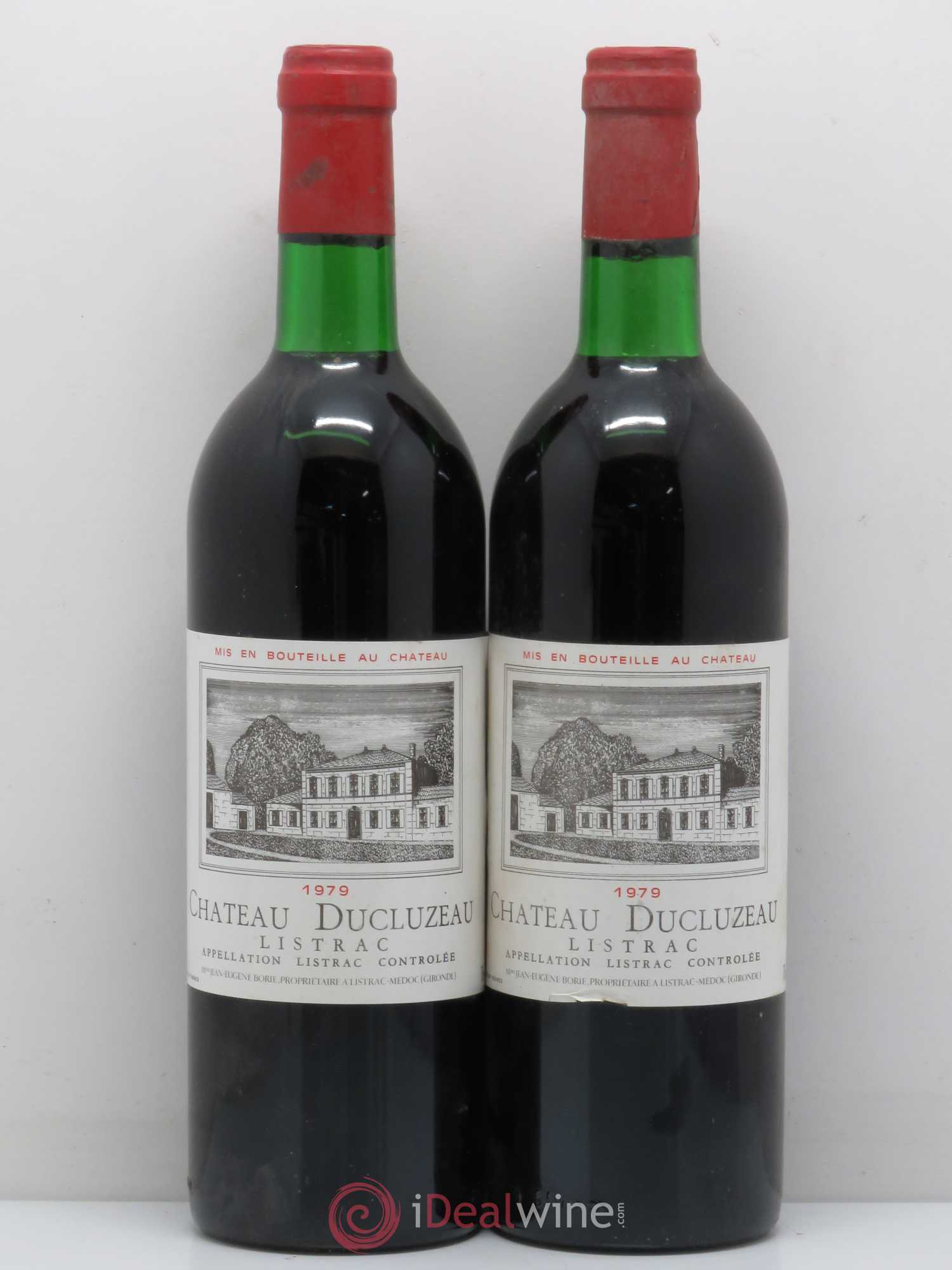 Château Ducluzeau Cru Bourgeois 1979 - Lot de 5 bouteilles - 2