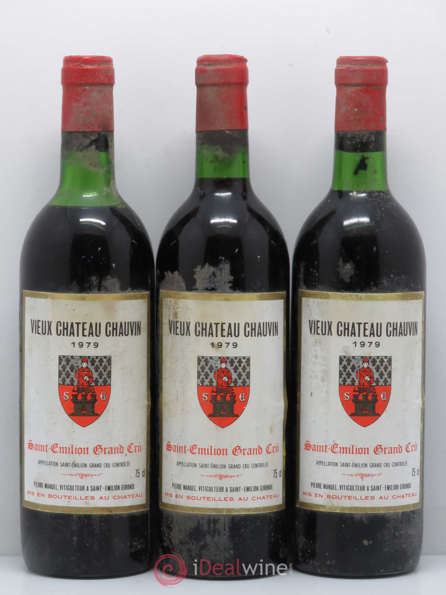Saint-Émilion Vieux Château Chauvin 1979 - Lot de 6 bouteilles - 2