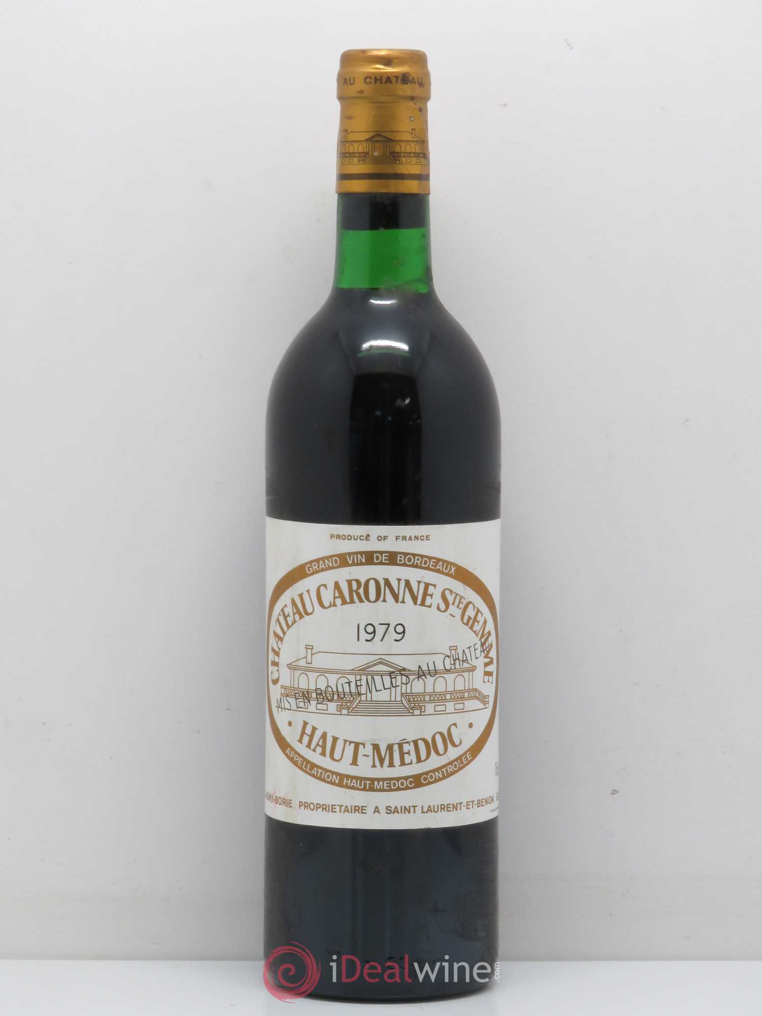 Château Caronne Sainte-Gemme Cru Bourgeois (sans prix de réserve) 1979 - Lot de 1 bouteille - 0