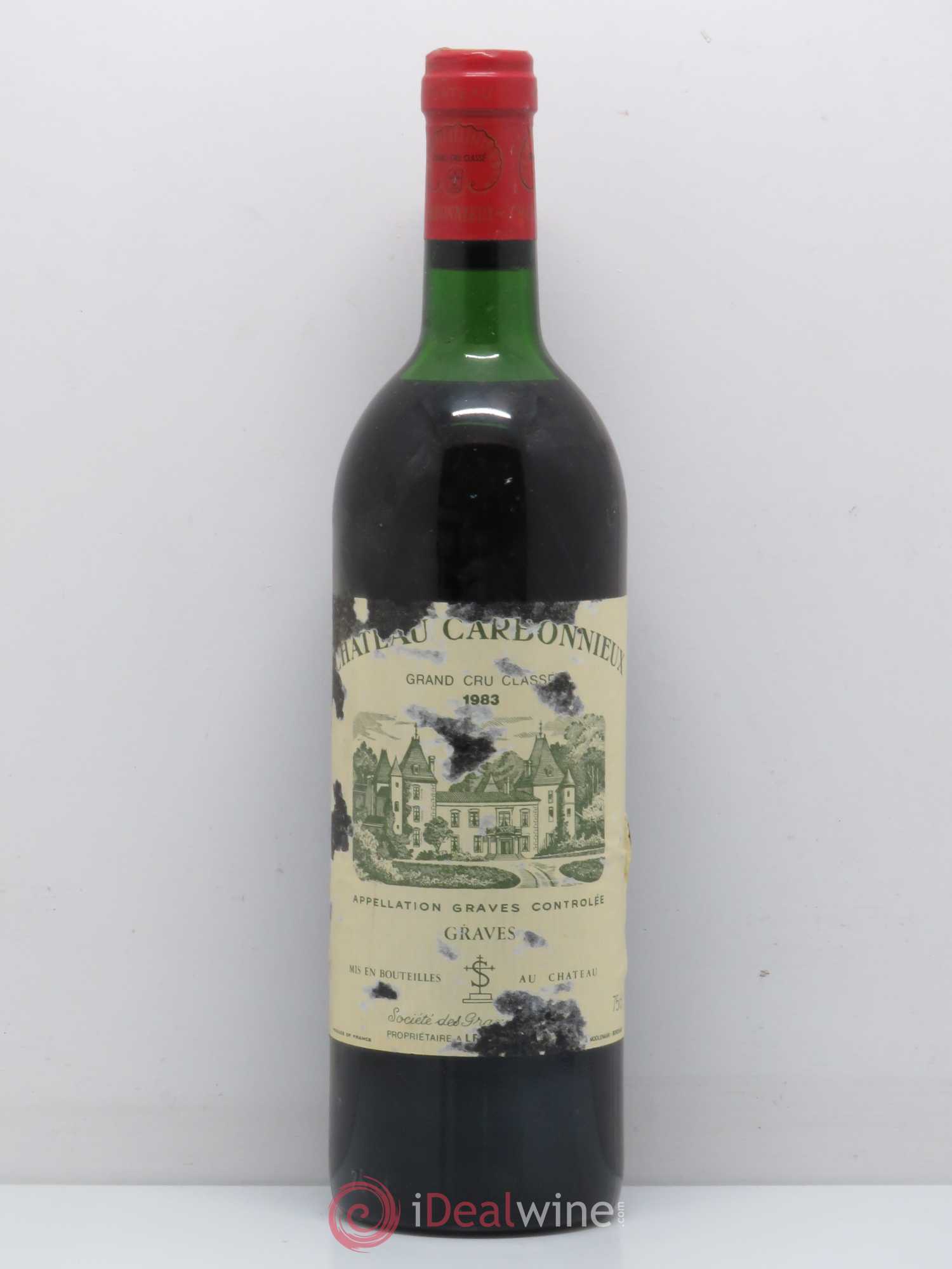Château Carbonnieux Cru Classé de Graves 1983 - Lot de 1 bouteille - 0