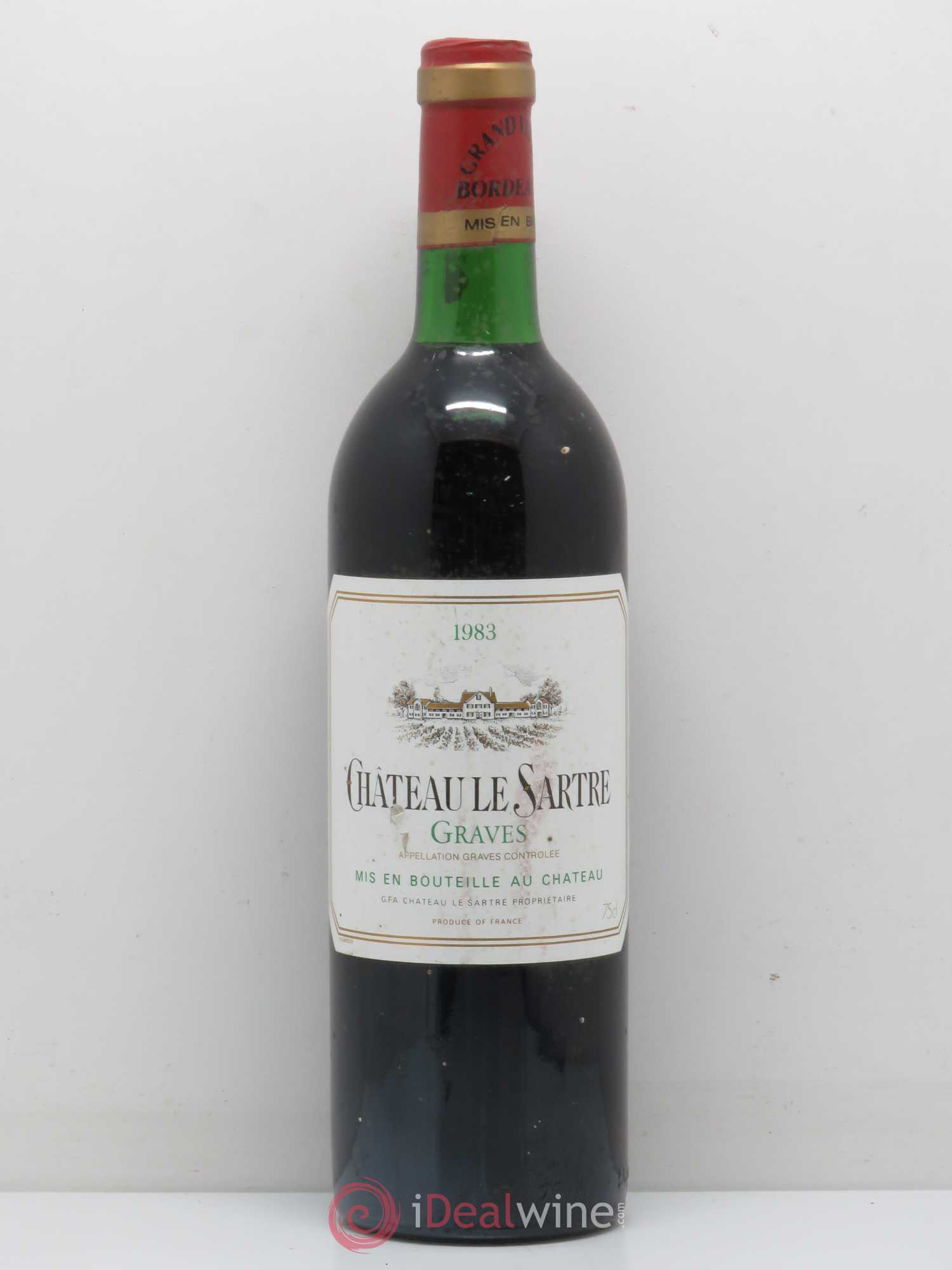 Château le Sartre 1983 - Lot de 1 bouteille - 0