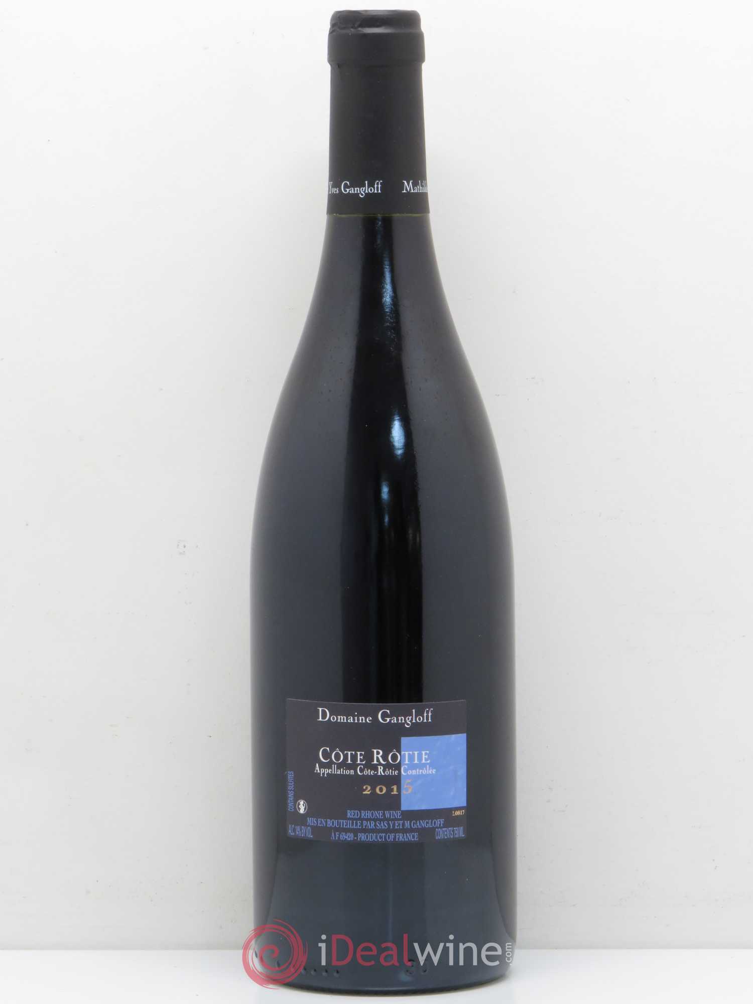 Côte-Rôtie La Barbarine Gangloff (Domaine) (sans prix de réserve) 2015 - Lot de 1 bouteille - 1