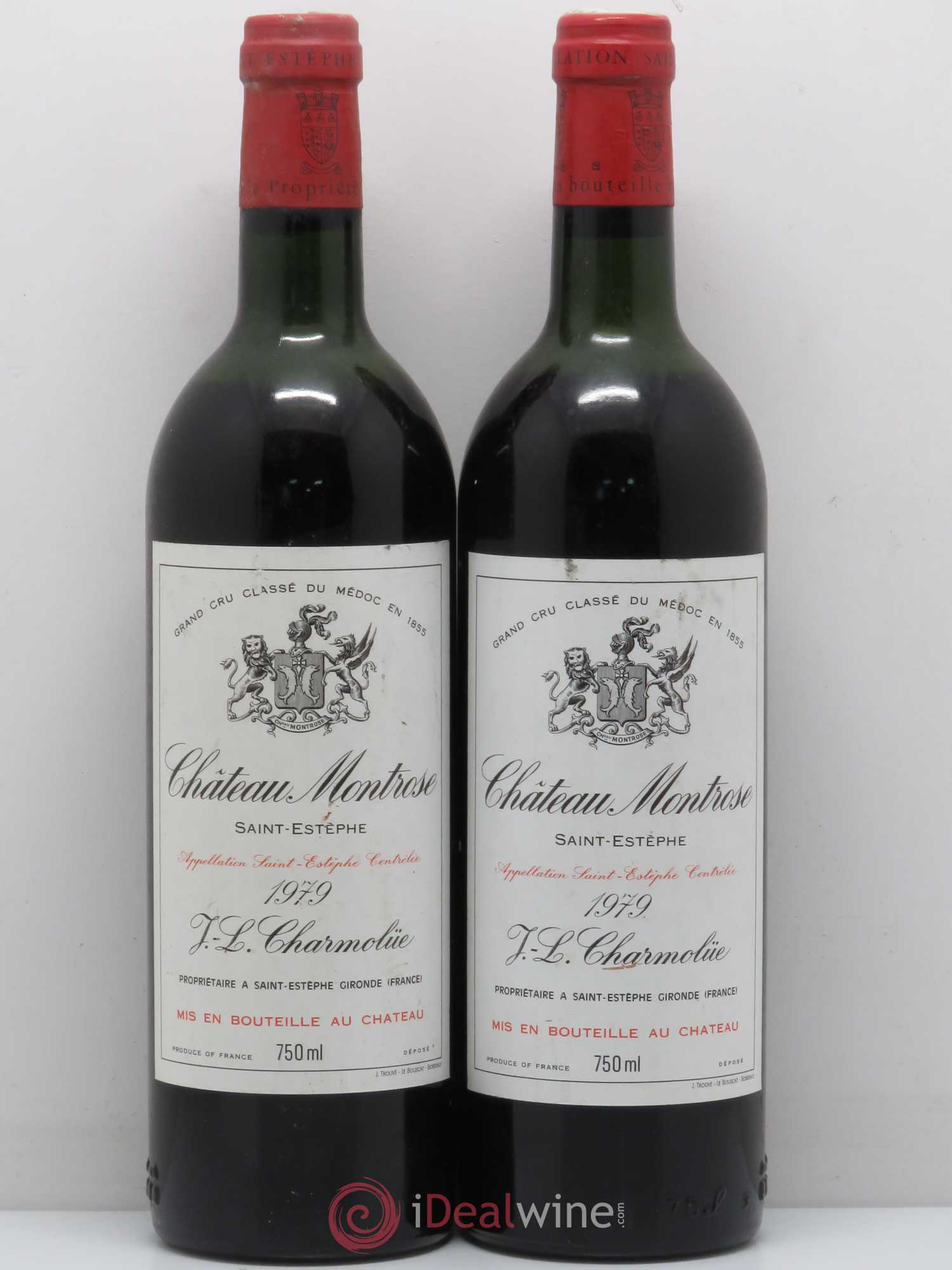 Château Montrose 2ème Grand Cru Classé 1979 - Lot de 2 bouteilles - 0