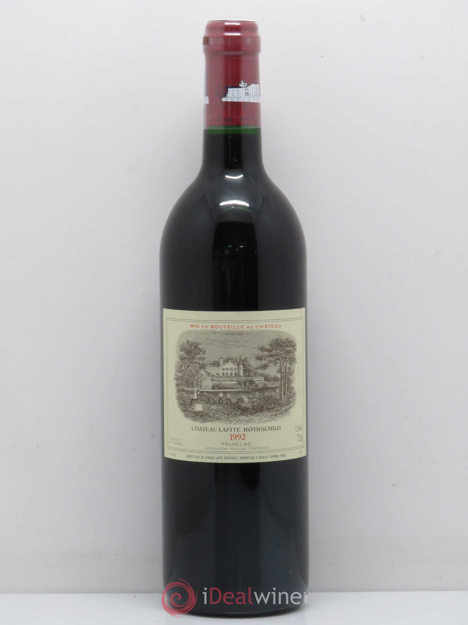Château Lafite Rothschild 1er Grand Cru Classé 1992 - Lot de 1 bouteille - 0