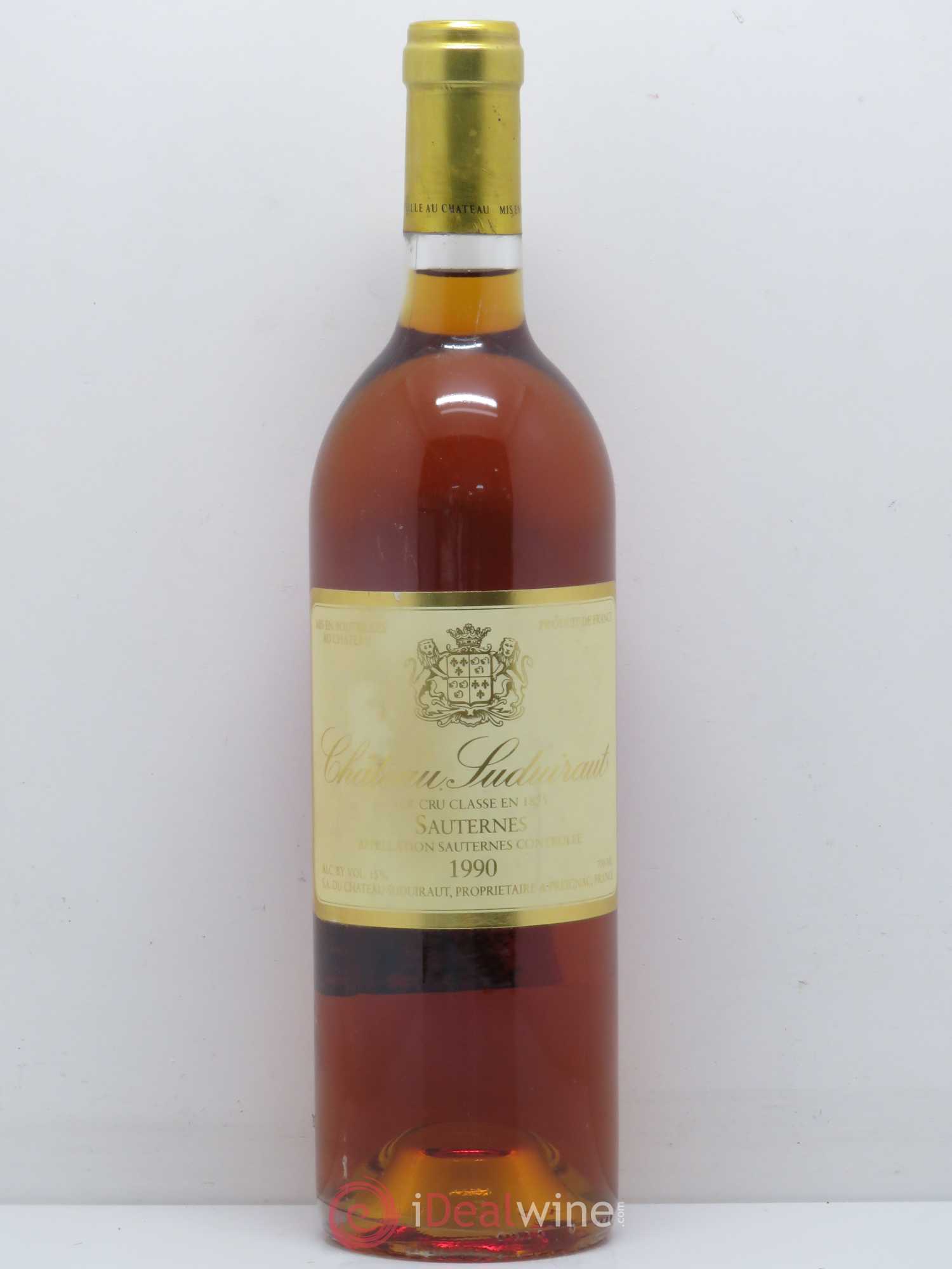 Château Suduiraut 1er Grand Cru Classé 1990 - Lotto di 1 bottiglia - 0