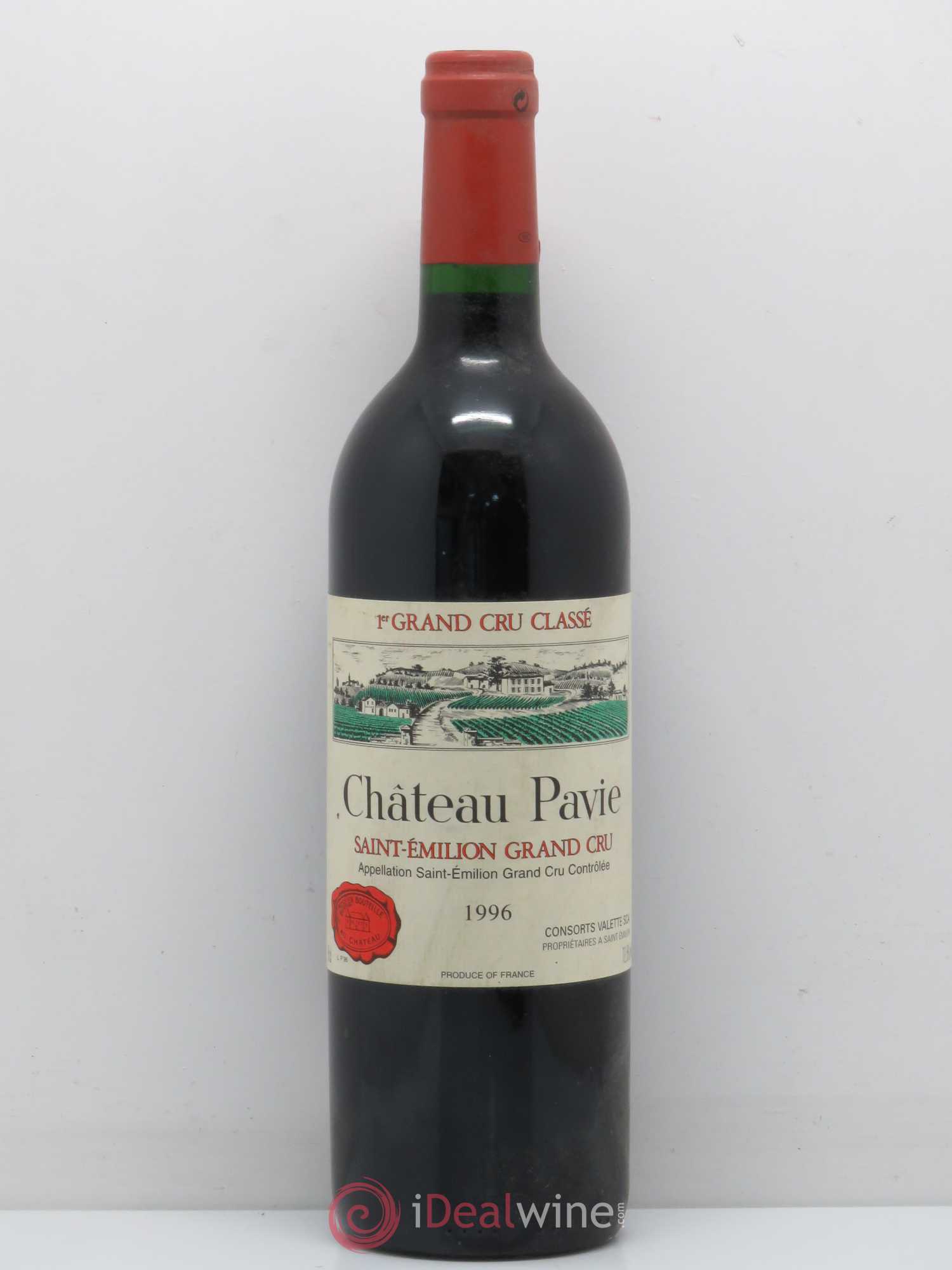 Château Pavie 1er Grand Cru Classé A 1996 - Lot de 1 bouteille - 0