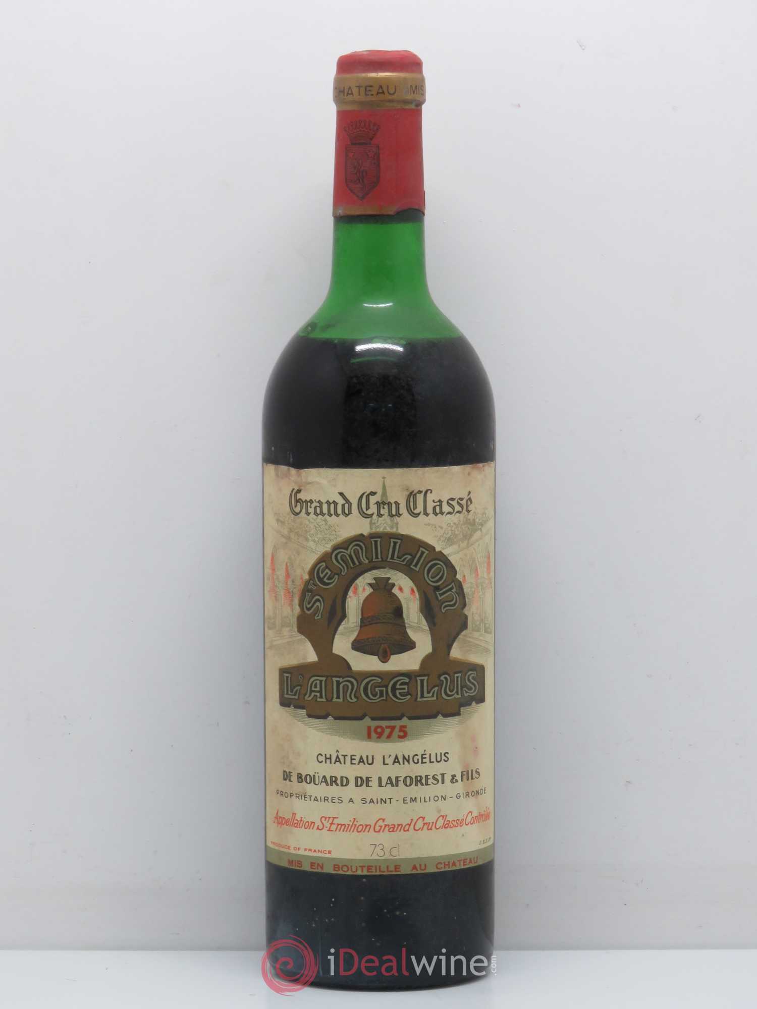 Château Angélus 1er Grand Cru Classé A 1975 - Lot de 1 bouteille - 0