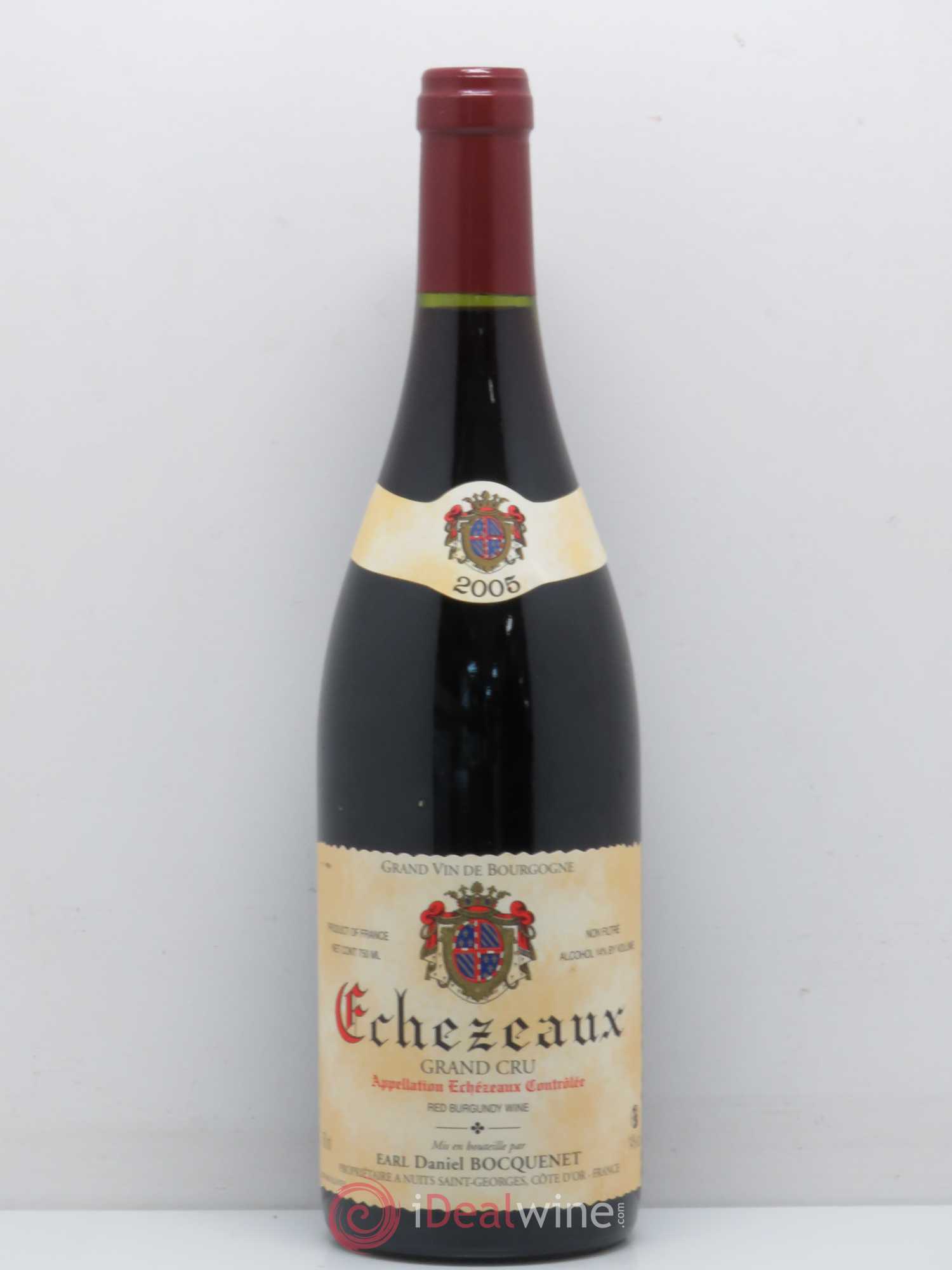 Echezeaux Grand Cru Domaine Daniel Bocquenet 2005 - Posten von 1 Flasche - 0