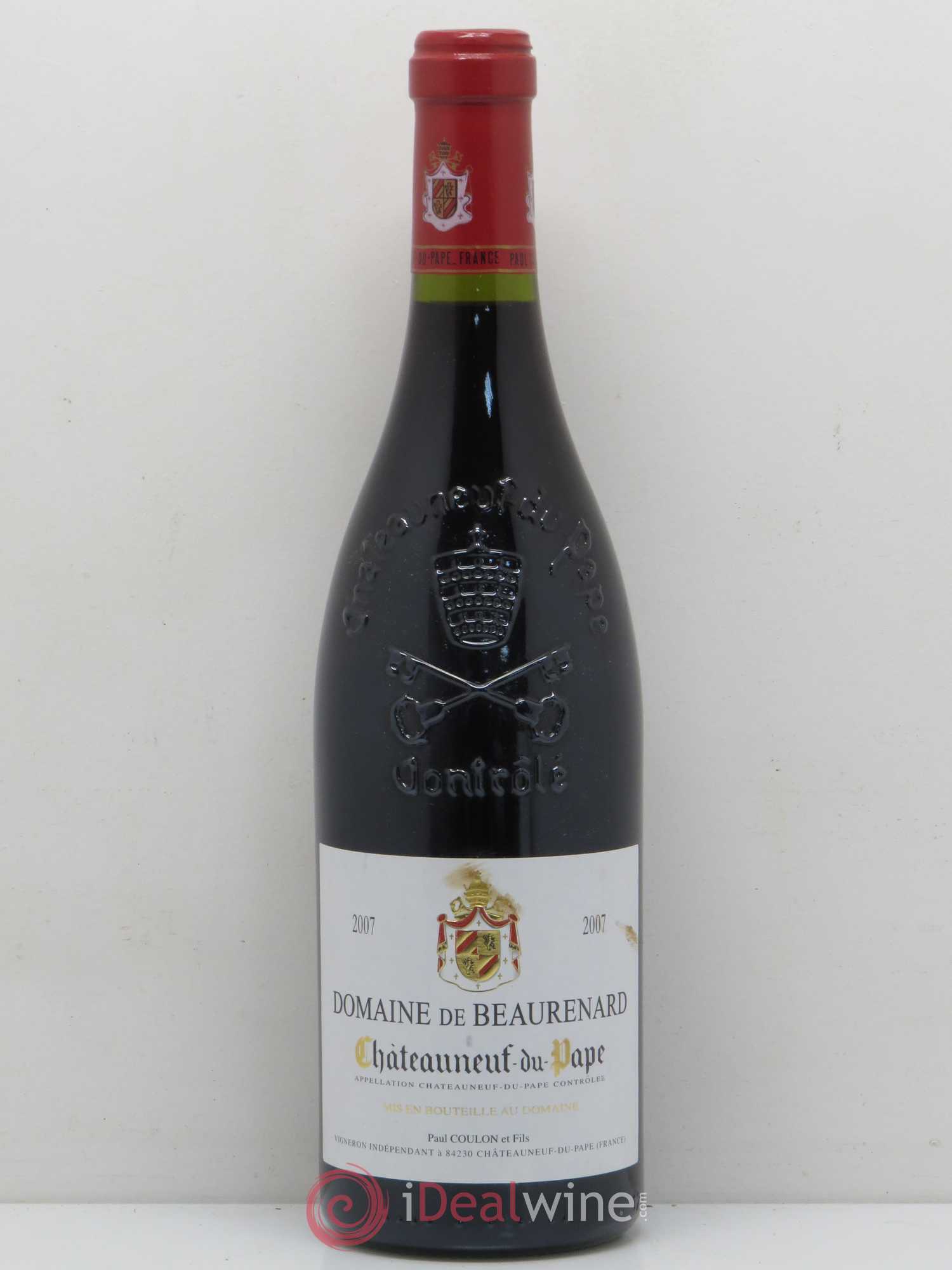 Châteauneuf-du-Pape Beaurenard (Domaine de) (sans prix de réserve) 2007 - Lot de 1 bouteille - 0