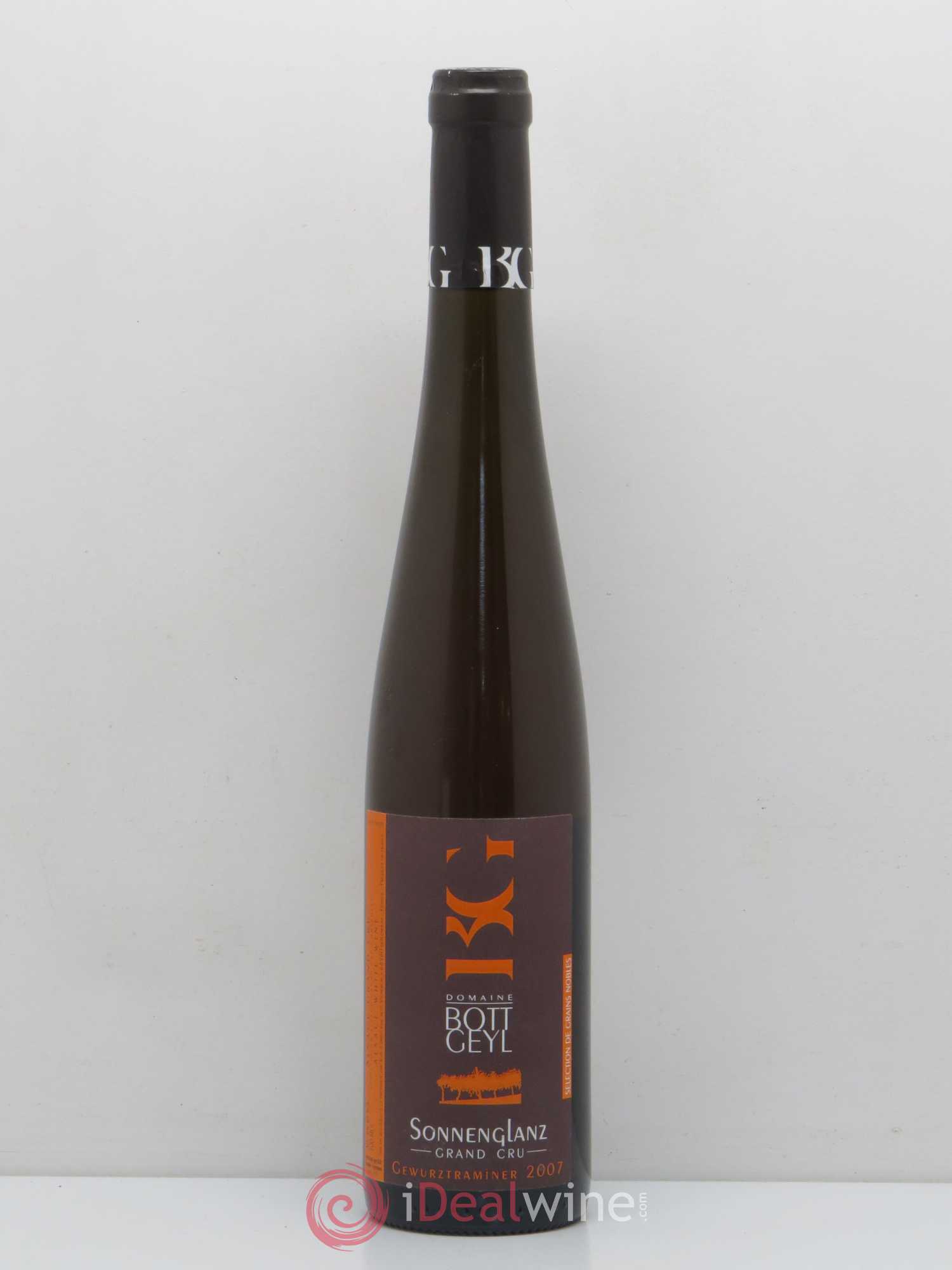 Alsace Gewurztraminer Grand Cru Sonnenglanz Bott-Geyl (Domaine) (sans prix de réserve) 2007 - Lot de 1 bouteille - 0